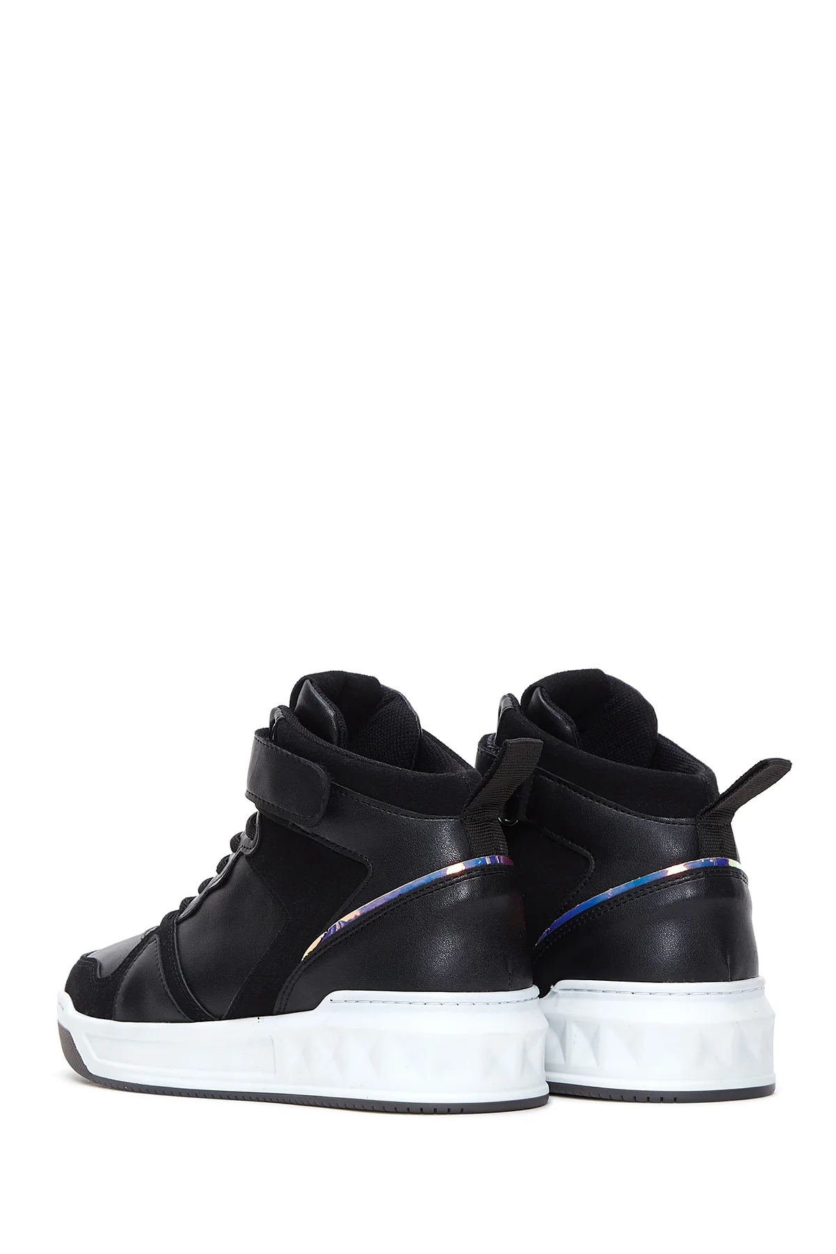 Kadın Siyah Bilekli Sneaker - Image 5