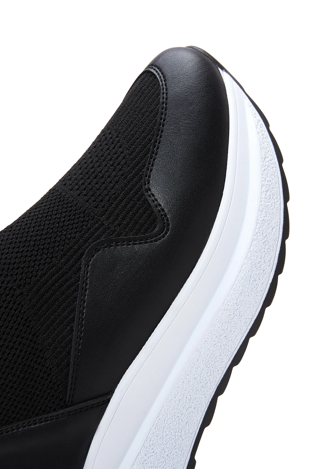 Kadın Siyah Bilekli Sneaker - Image 8