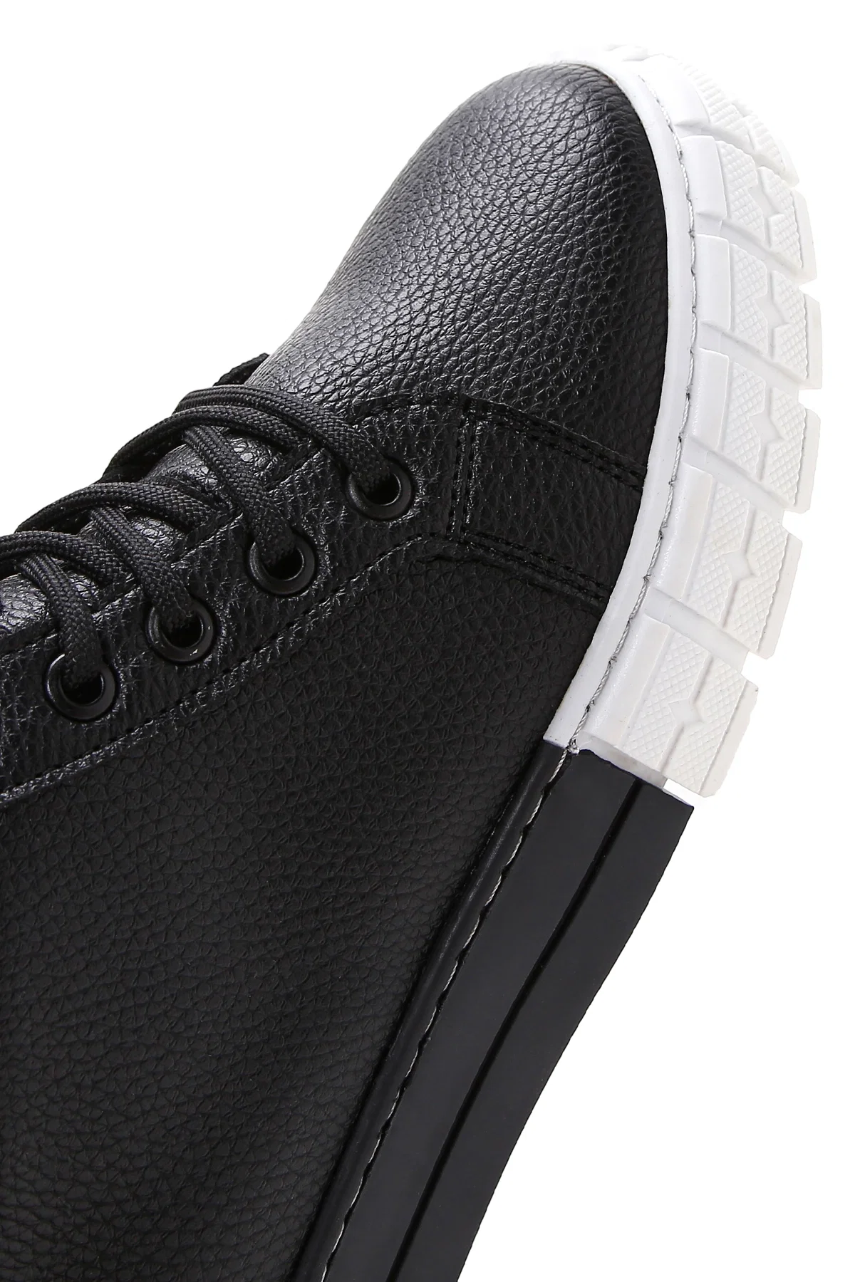 Kadın Siyah Bilekli Sneaker - Image 9