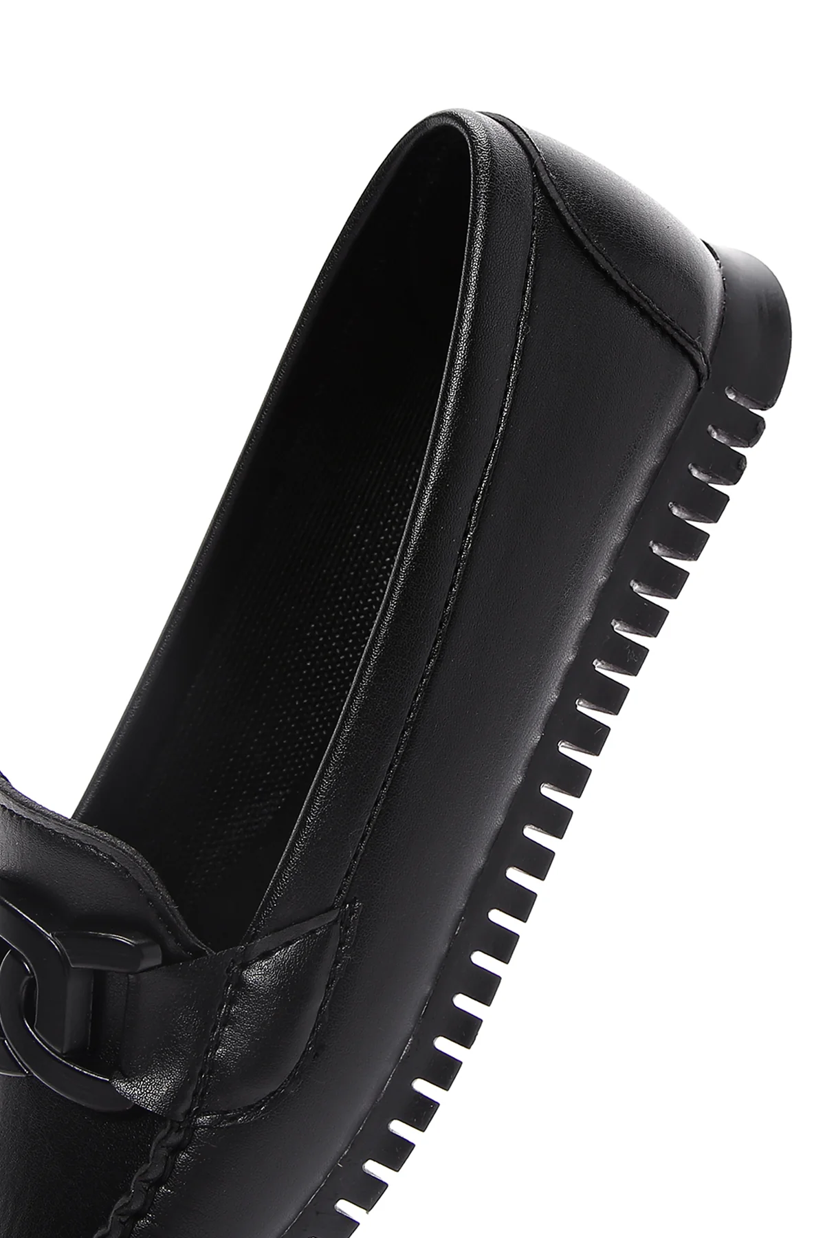 Kadın Siyah Casual Loafer - Image 7