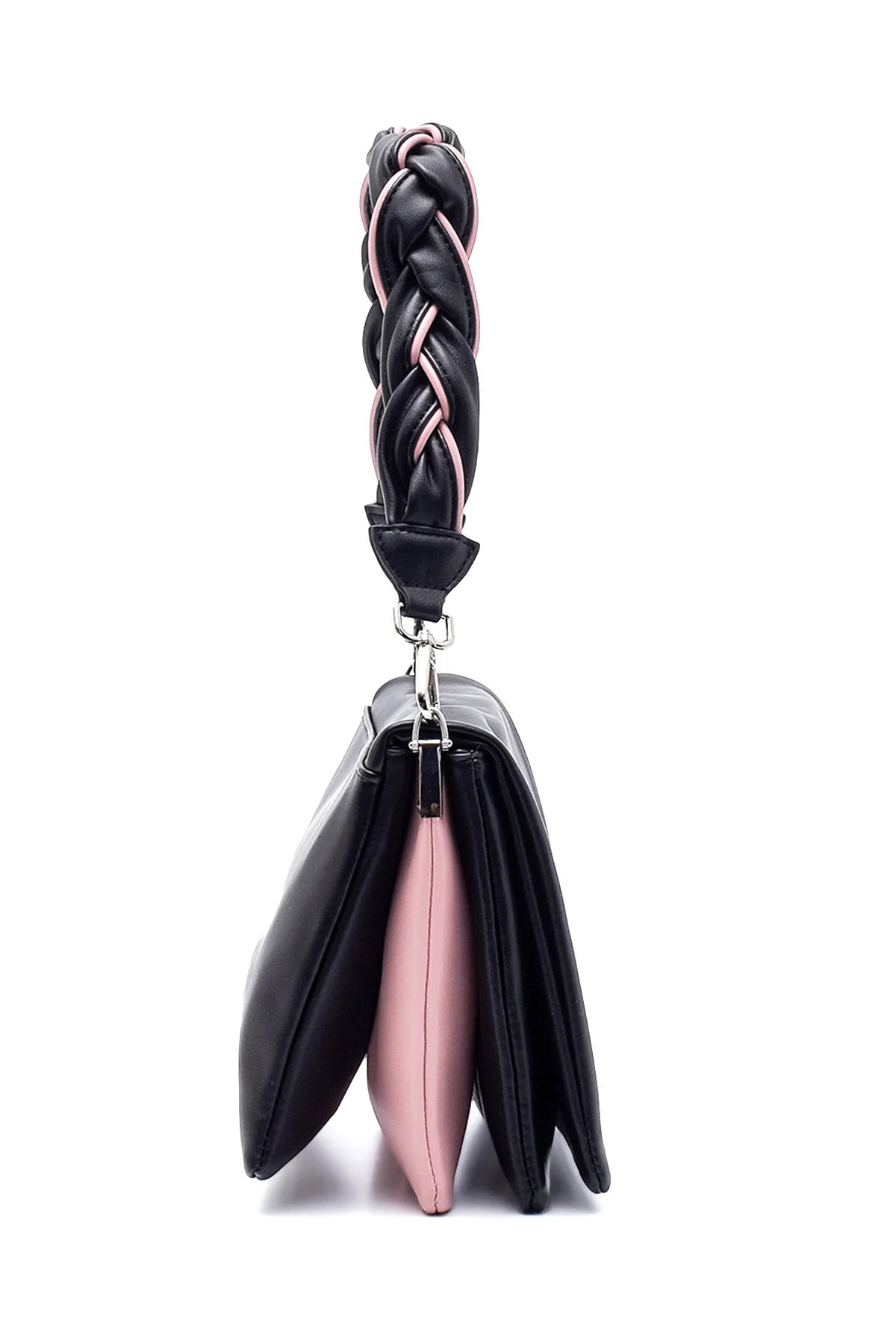 Kadın Siyah Casual Omuz Çantası - Image 3