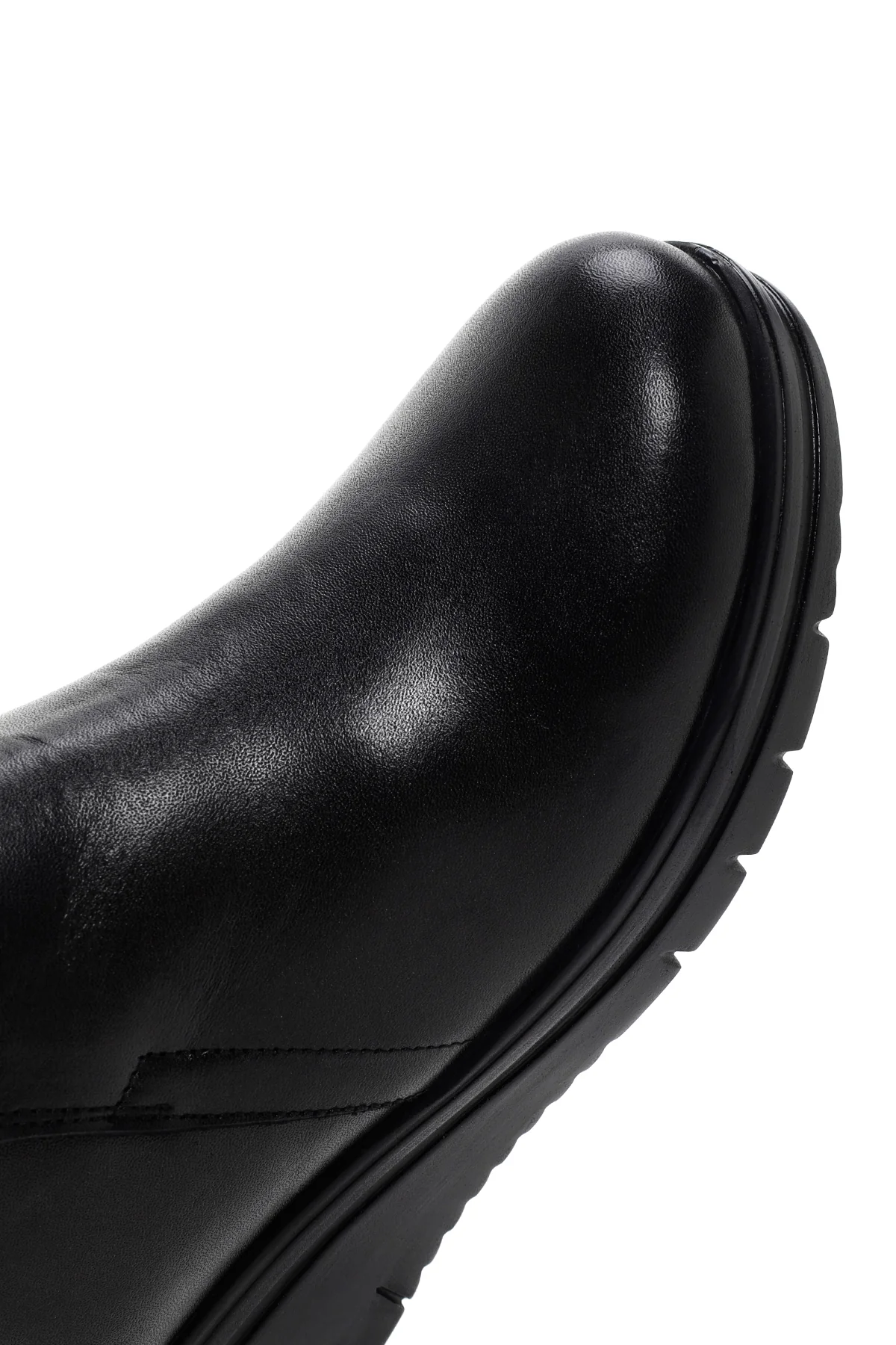 Kadın Siyah Comfort Deri Bot - Image 10
