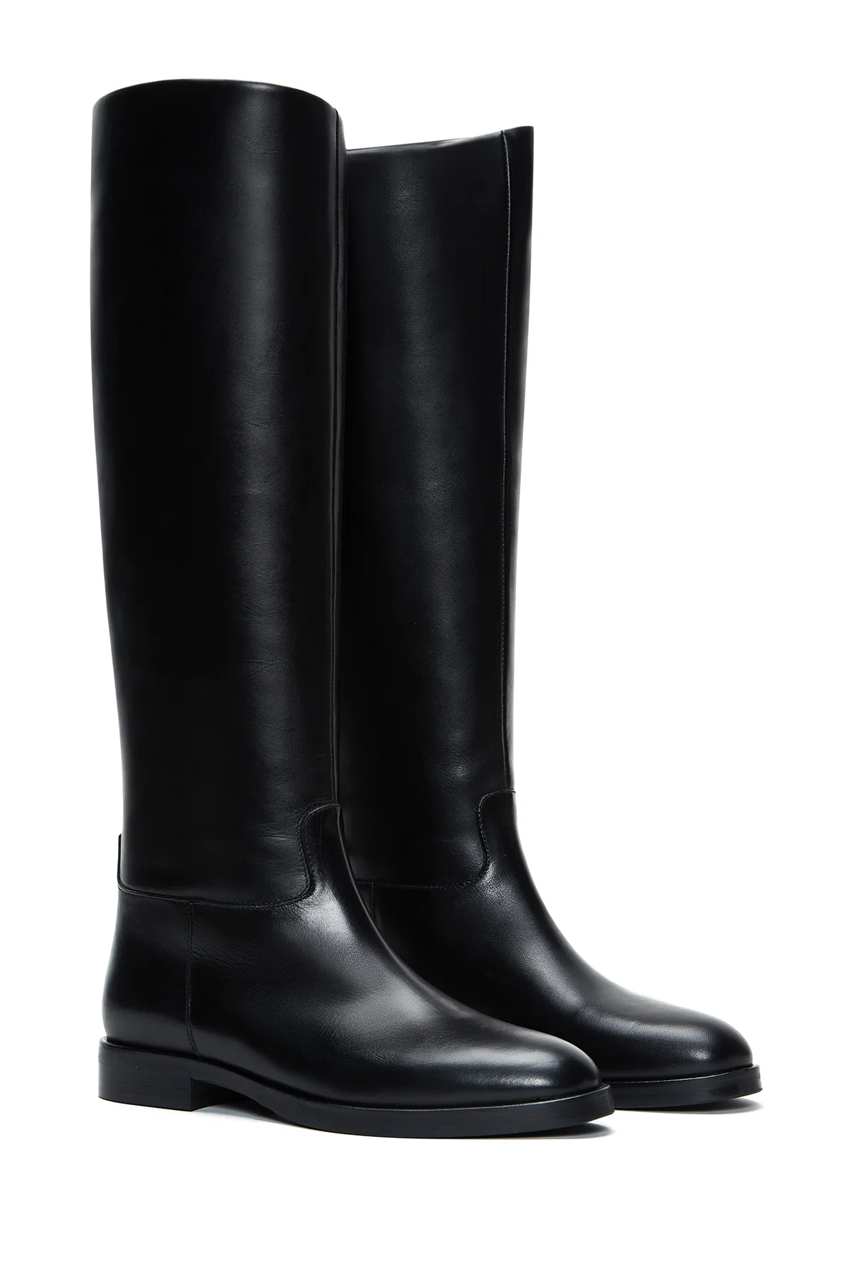 Kadın Siyah Deri Çizme - Image 4