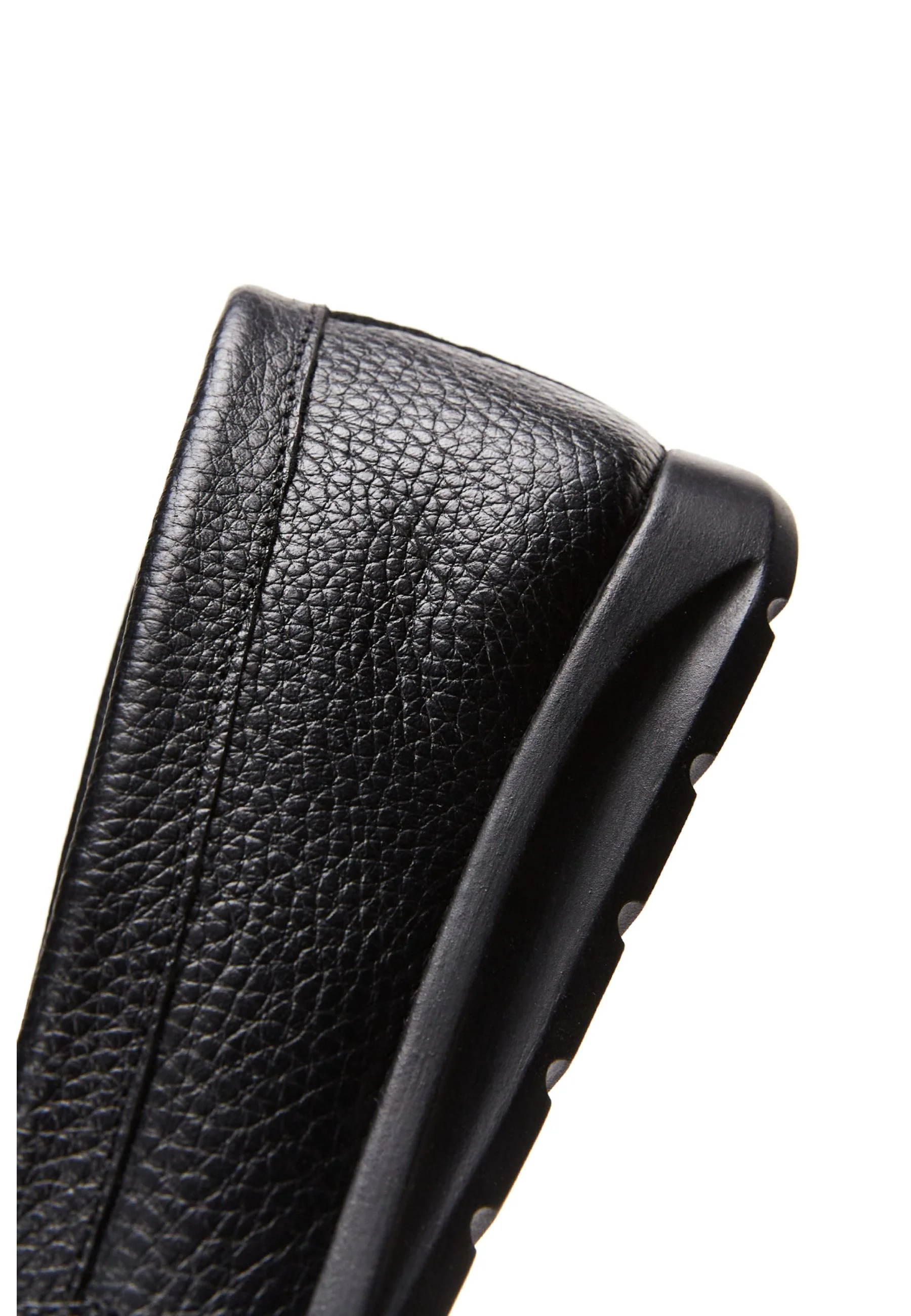 Kadın Siyah Deri Comfort Loafer - Image 8