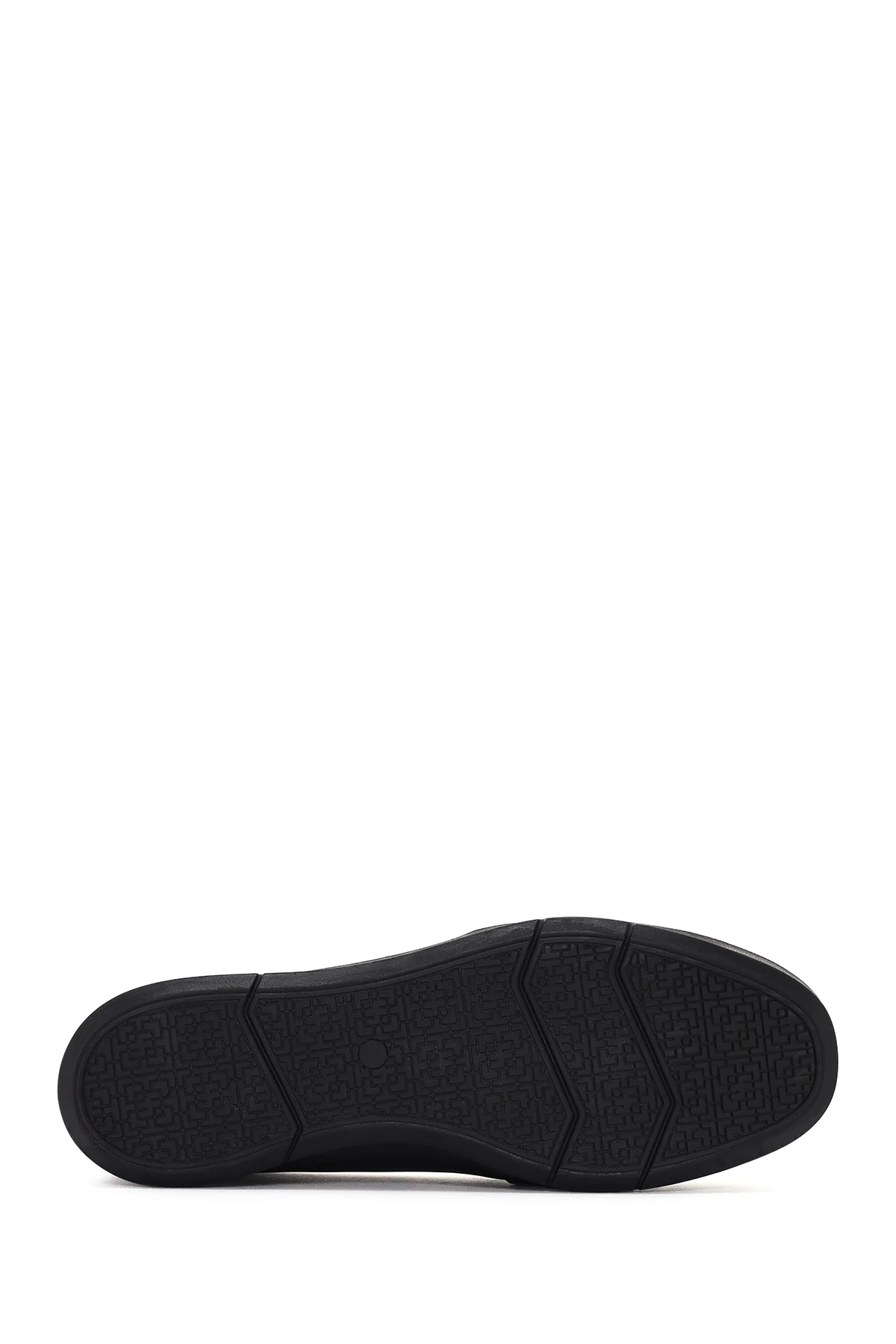 Kadın Siyah Deri Comfort Loafer - Image 4
