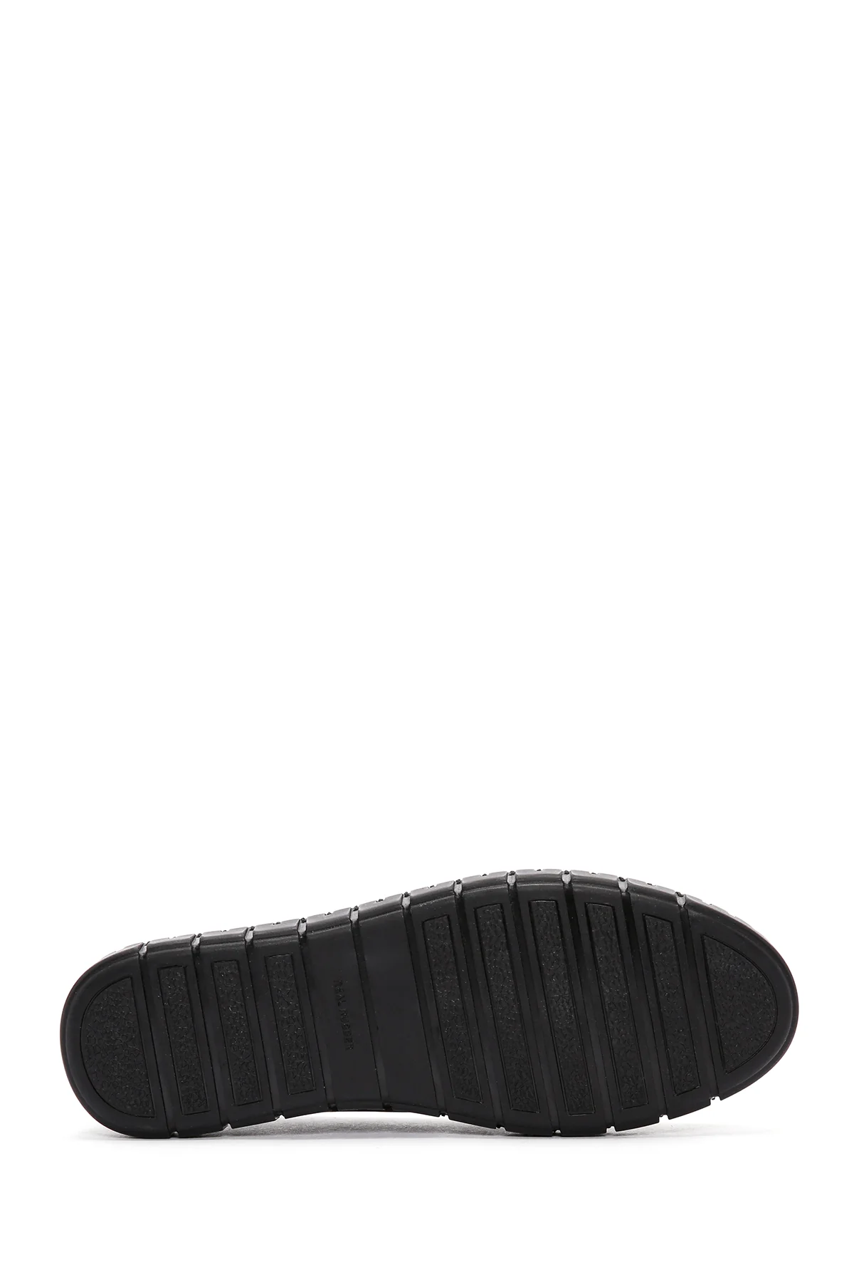 Kadın Siyah Deri Comfort Loafer - Image 4