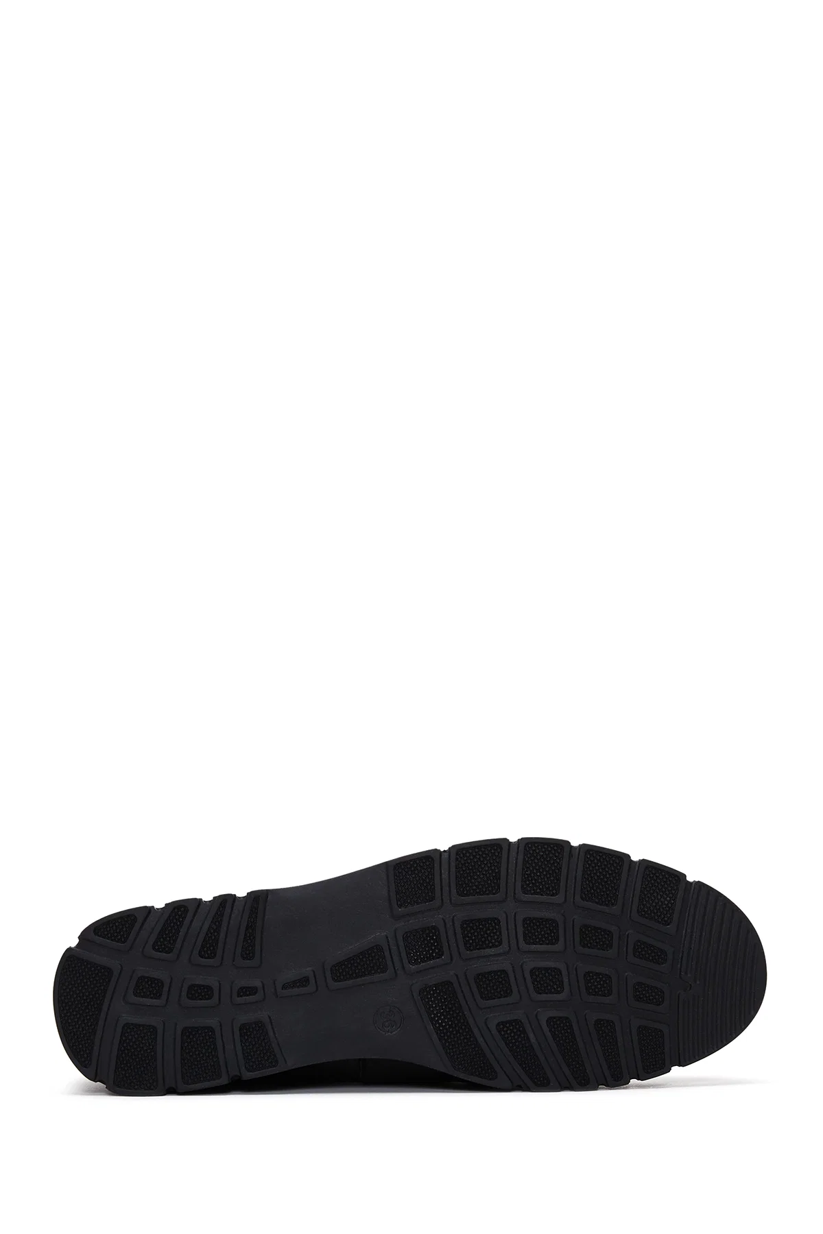 Kadın Siyah Deri Comfort Loafer - Image 4