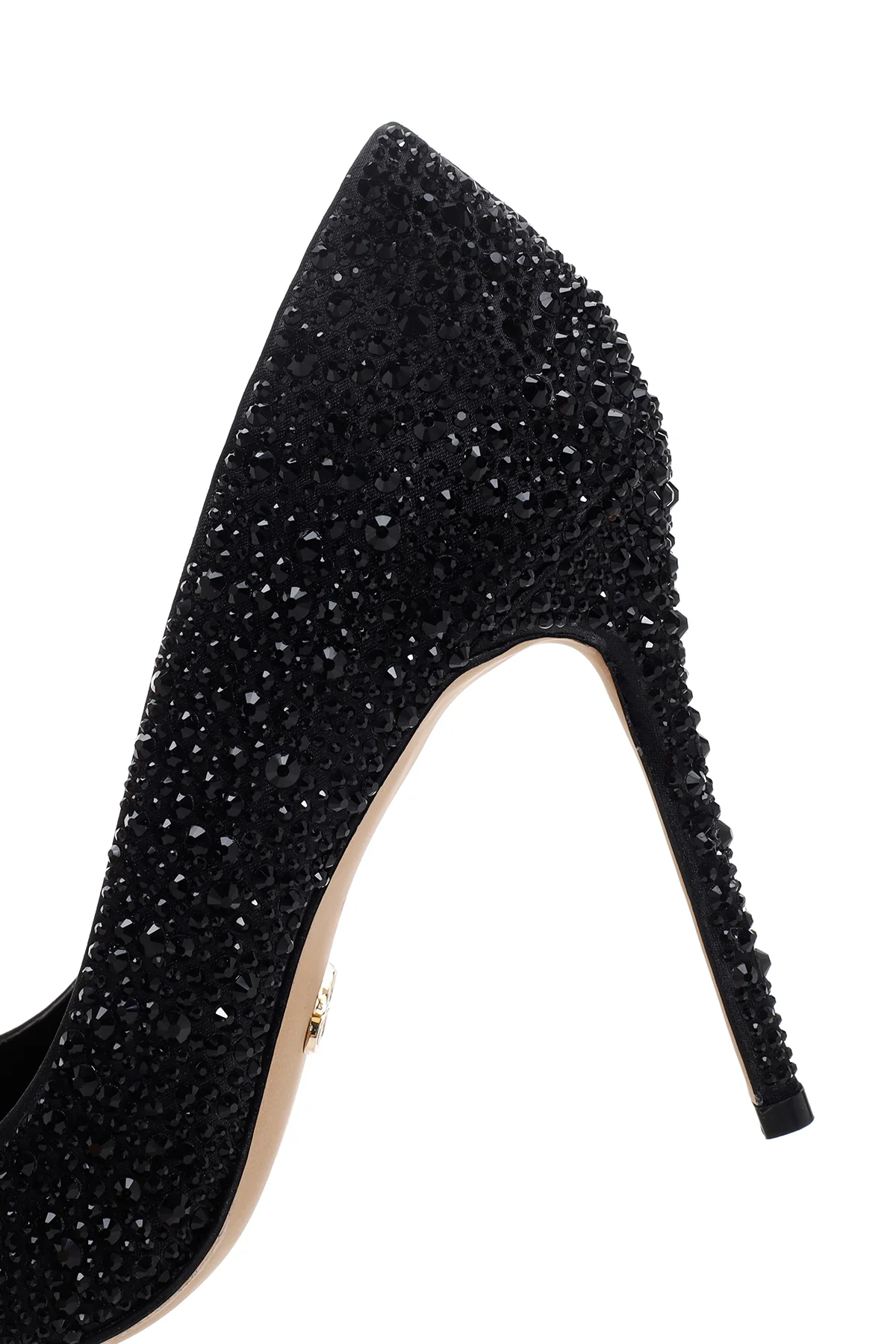 Kadın Siyah Deri İnce Yüksek Topuklu Stiletto - Image 8