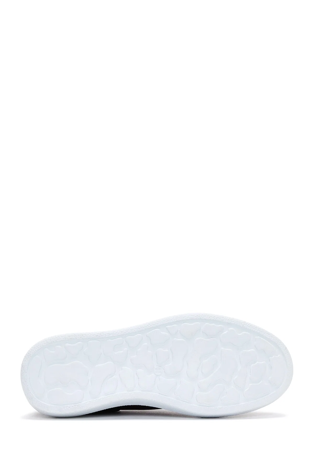 Kadın Siyah Deri Sneaker - Image 4