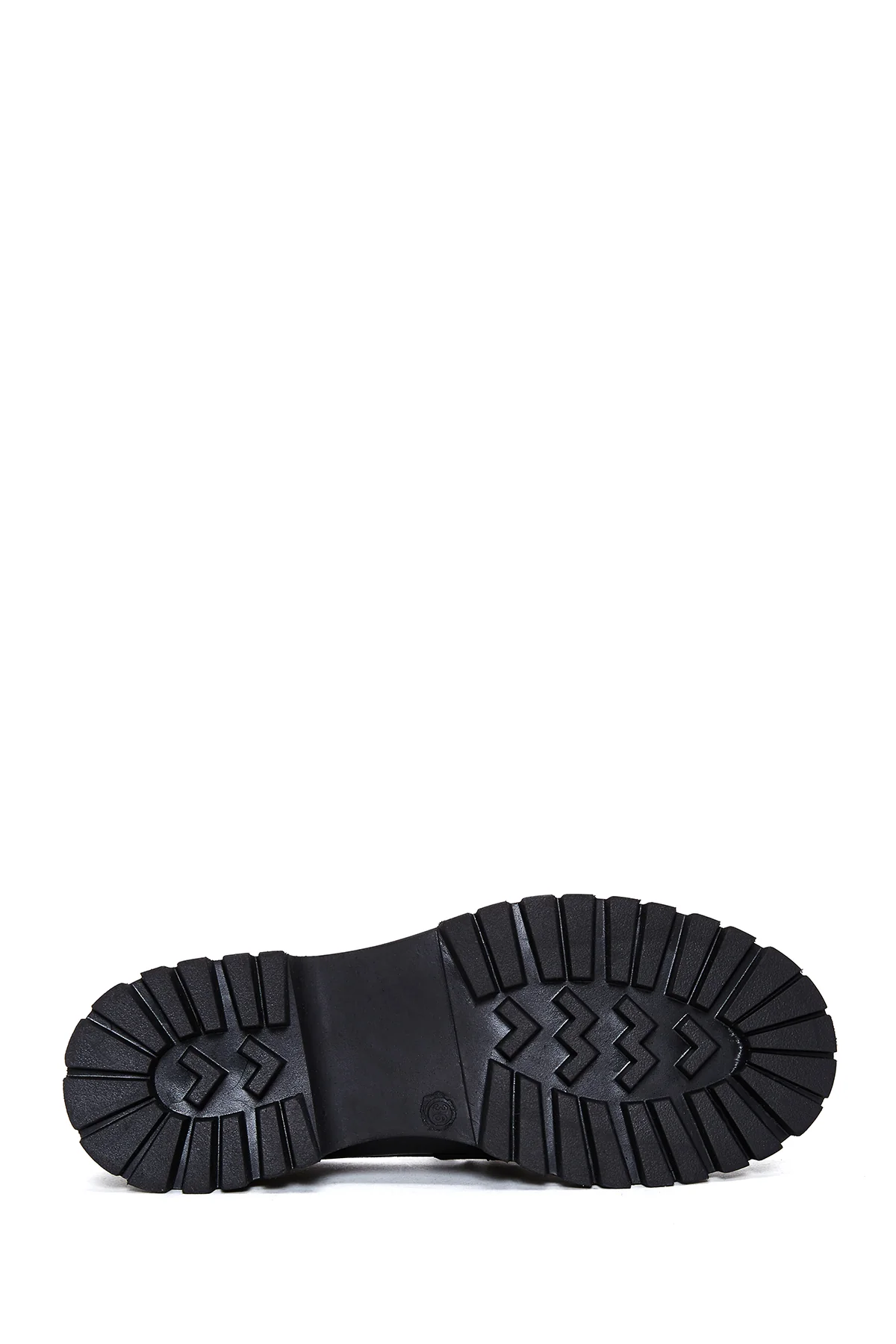 Kadın Siyah Deri Tokalı Loafer - Image 5