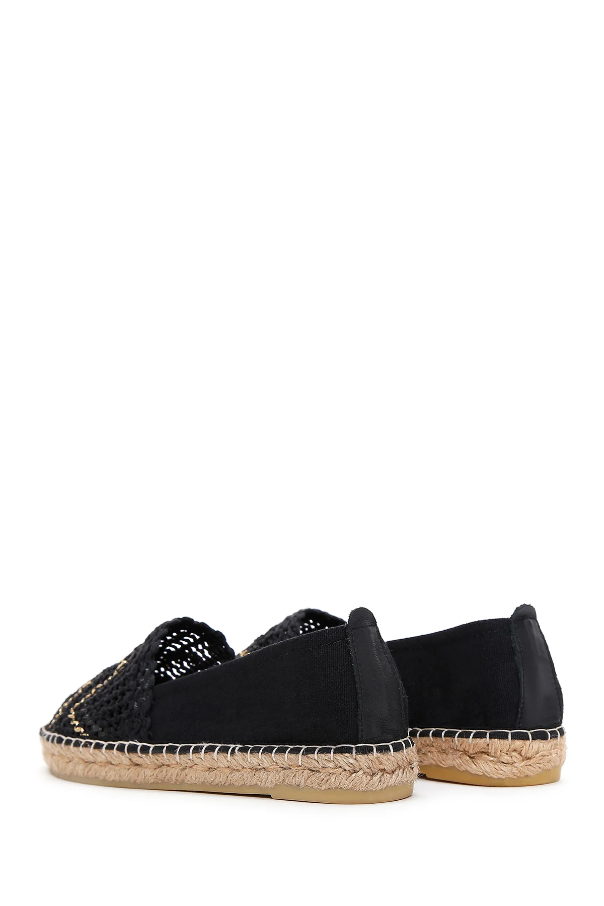 Kadın Siyah Espadril - Image 5
