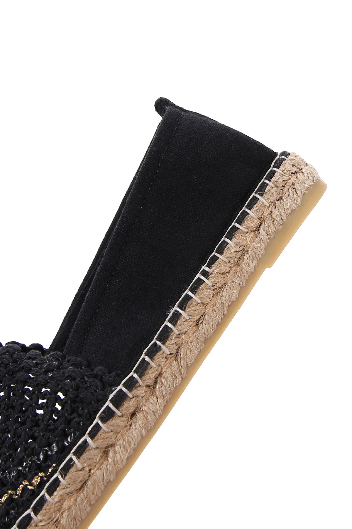 Kadın Siyah Espadril - Image 7