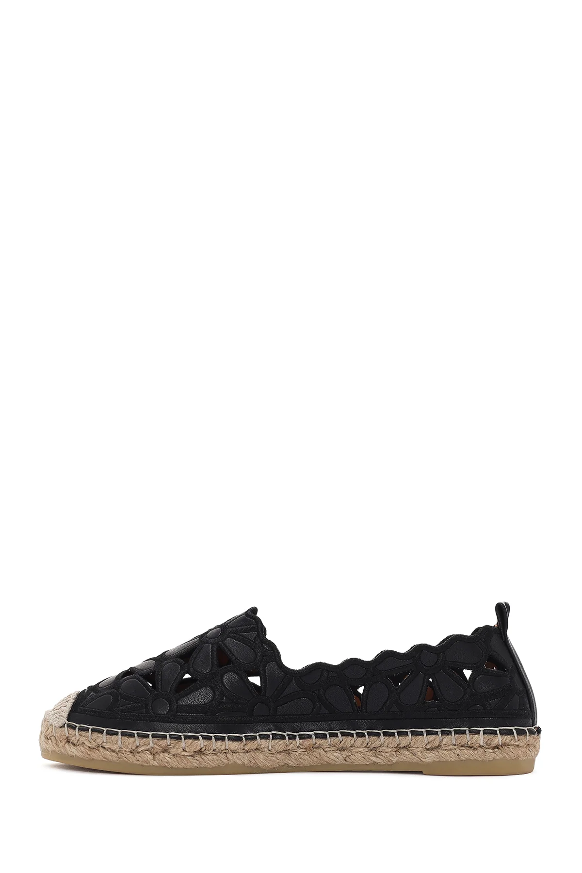 Kadın Siyah Espadril - Image 3
