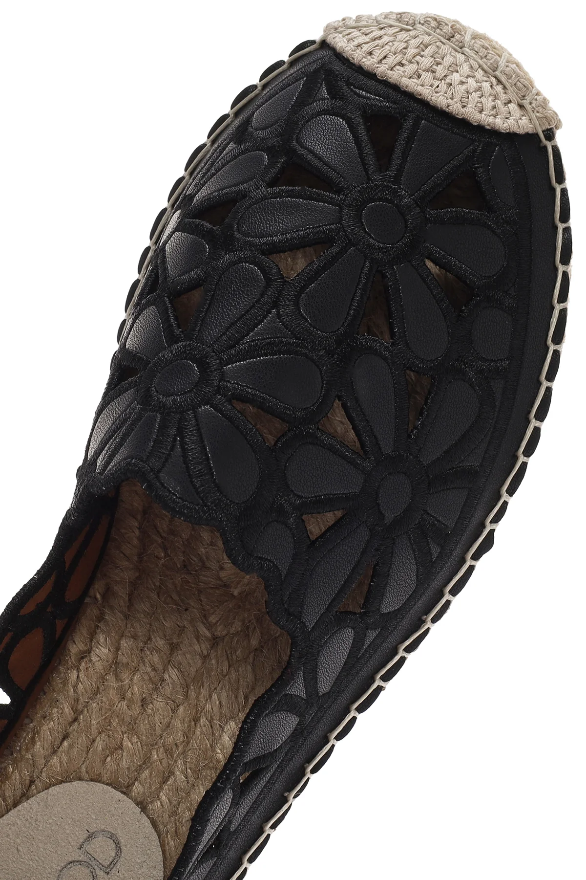 Kadın Siyah Espadril - Image 6