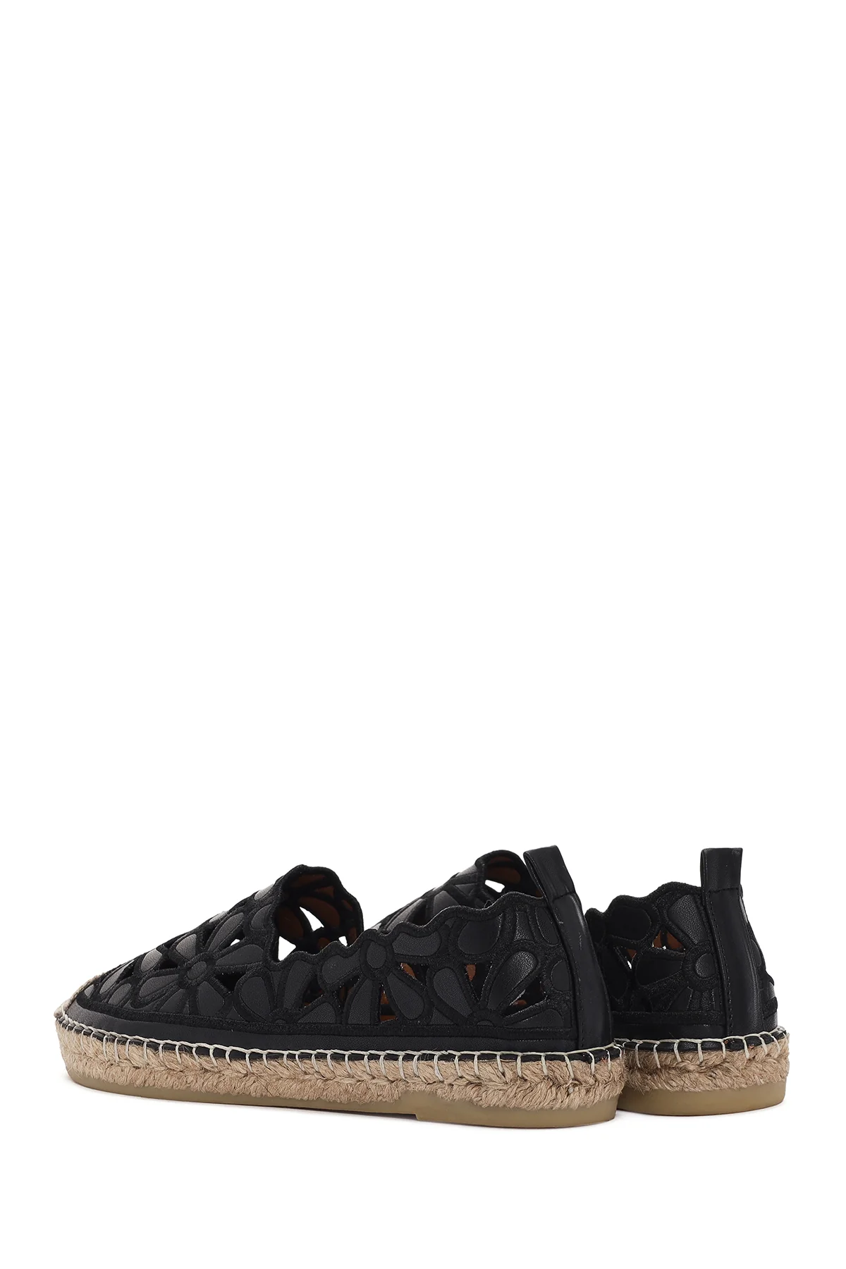 Kadın Siyah Espadril - Image 7