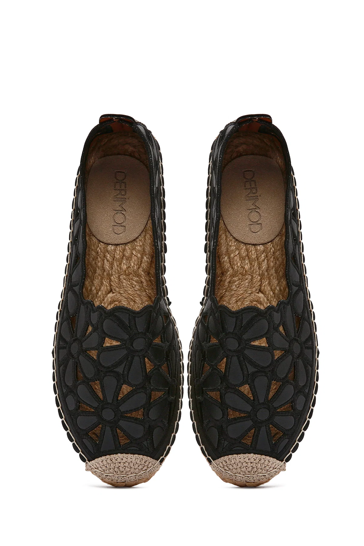 Kadın Siyah Espadril - Image 7