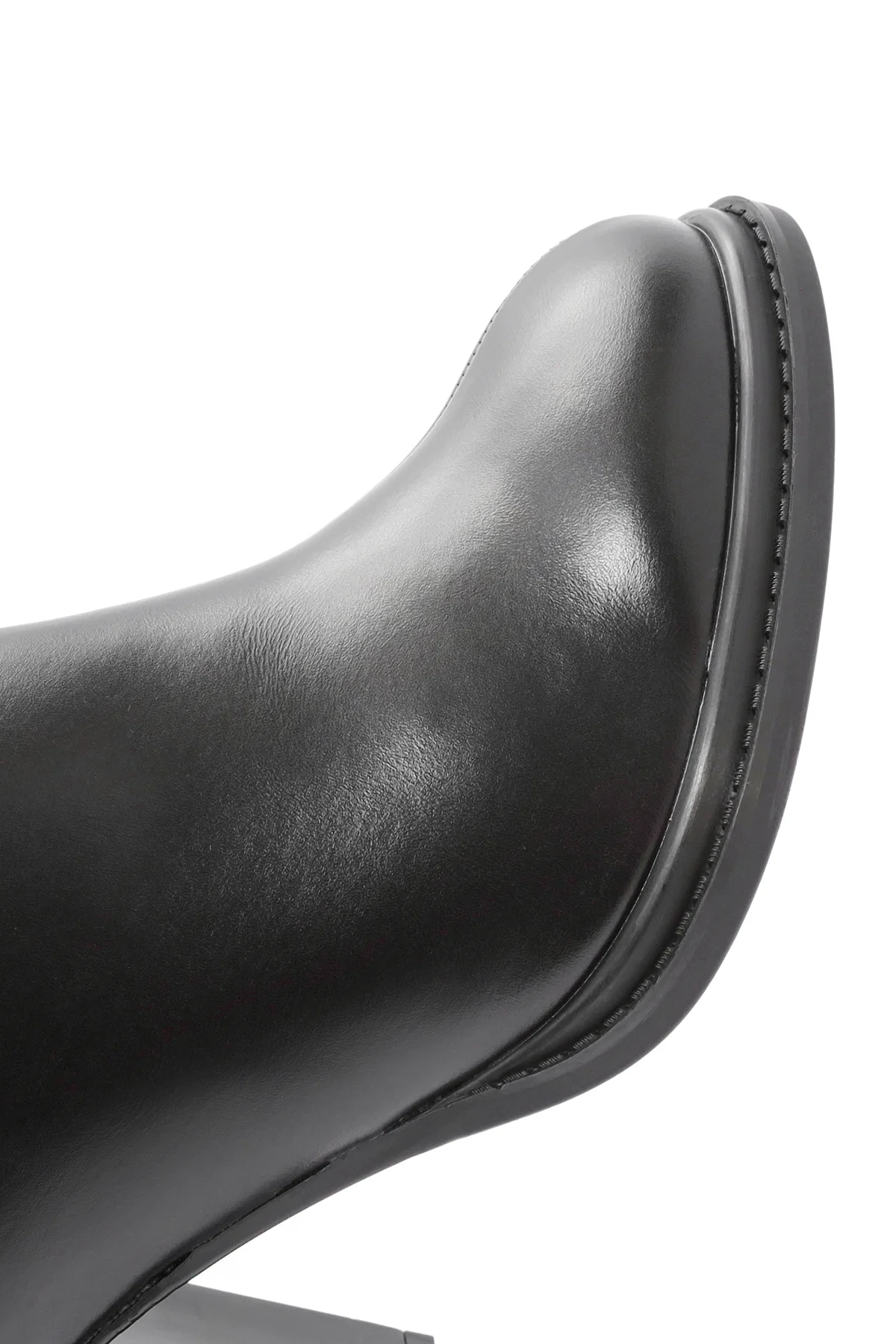 Kadın Siyah Fermuarlı Kalın Topuklu Bot - Image 11