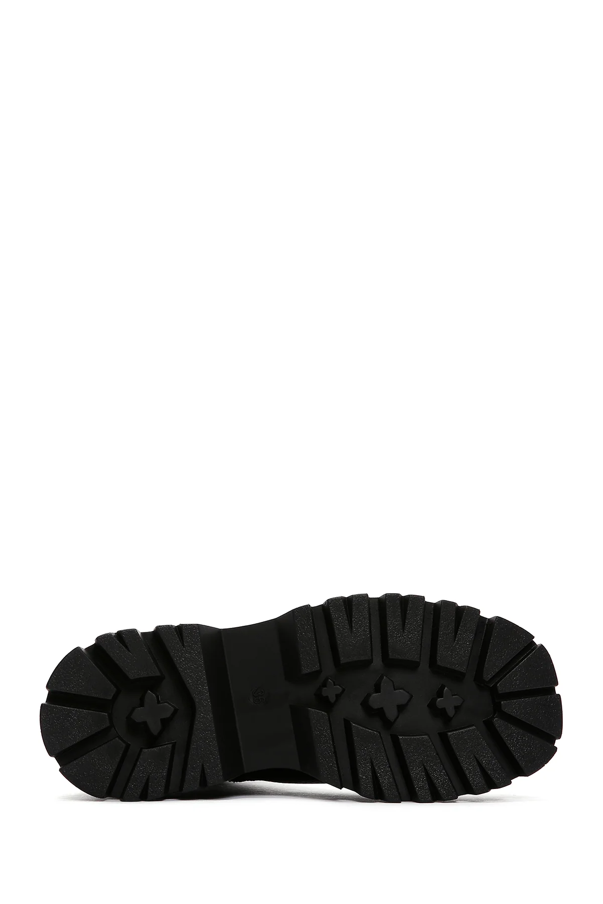 Kadın Siyah Kalın Tabanlı Chelsea Bot - Image 4