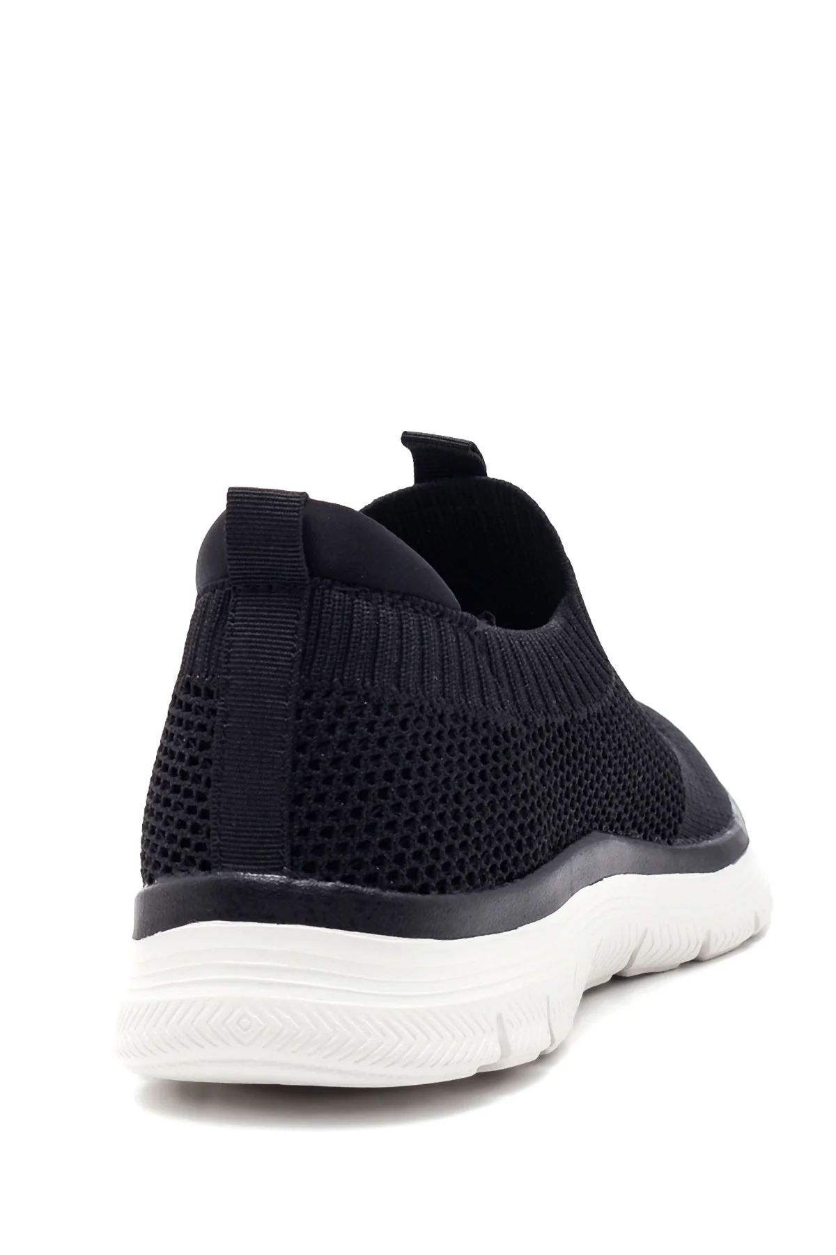 Kadın Siyah Kumaş Sneaker - Image 5