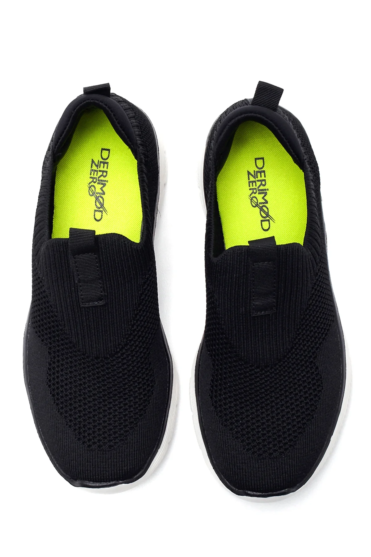 Kadın Siyah Kumaş Sneaker - Image 7