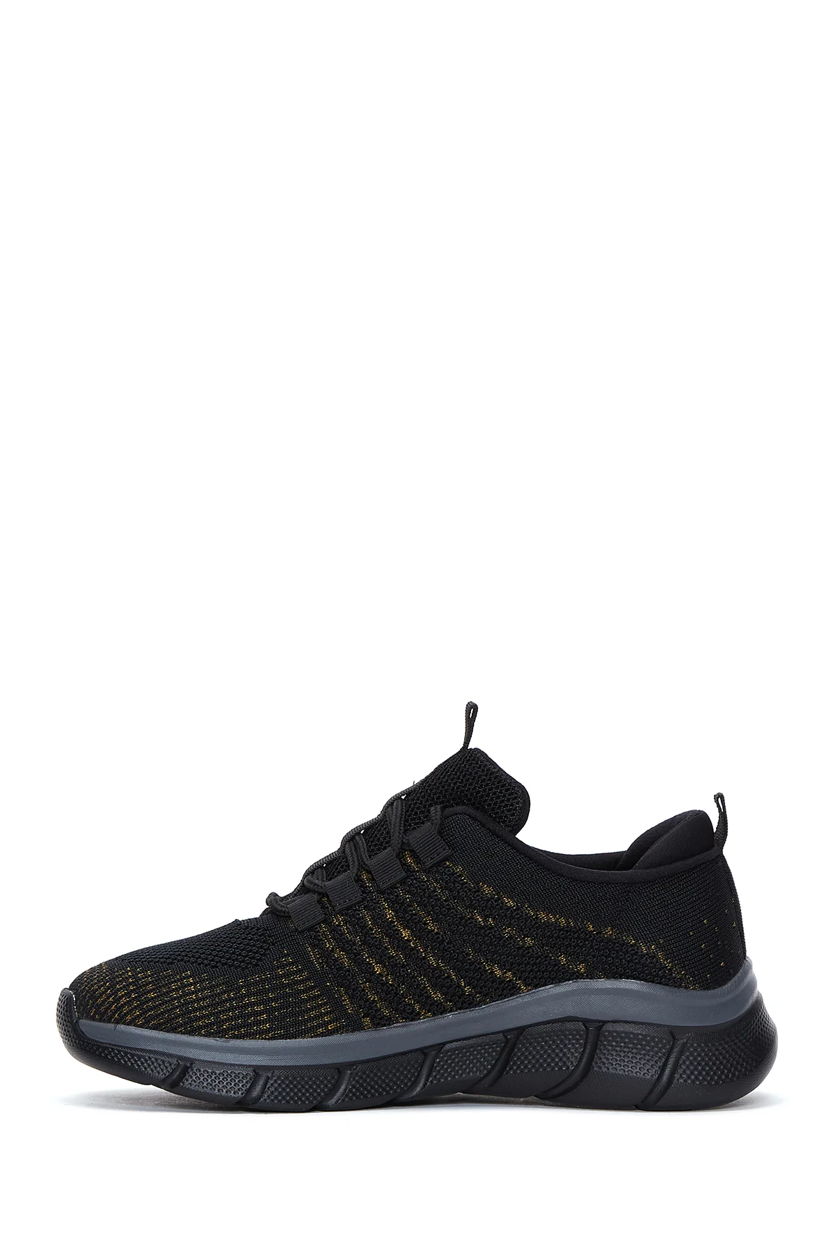 Kadın Siyah Kumaş Sneaker - Image 2