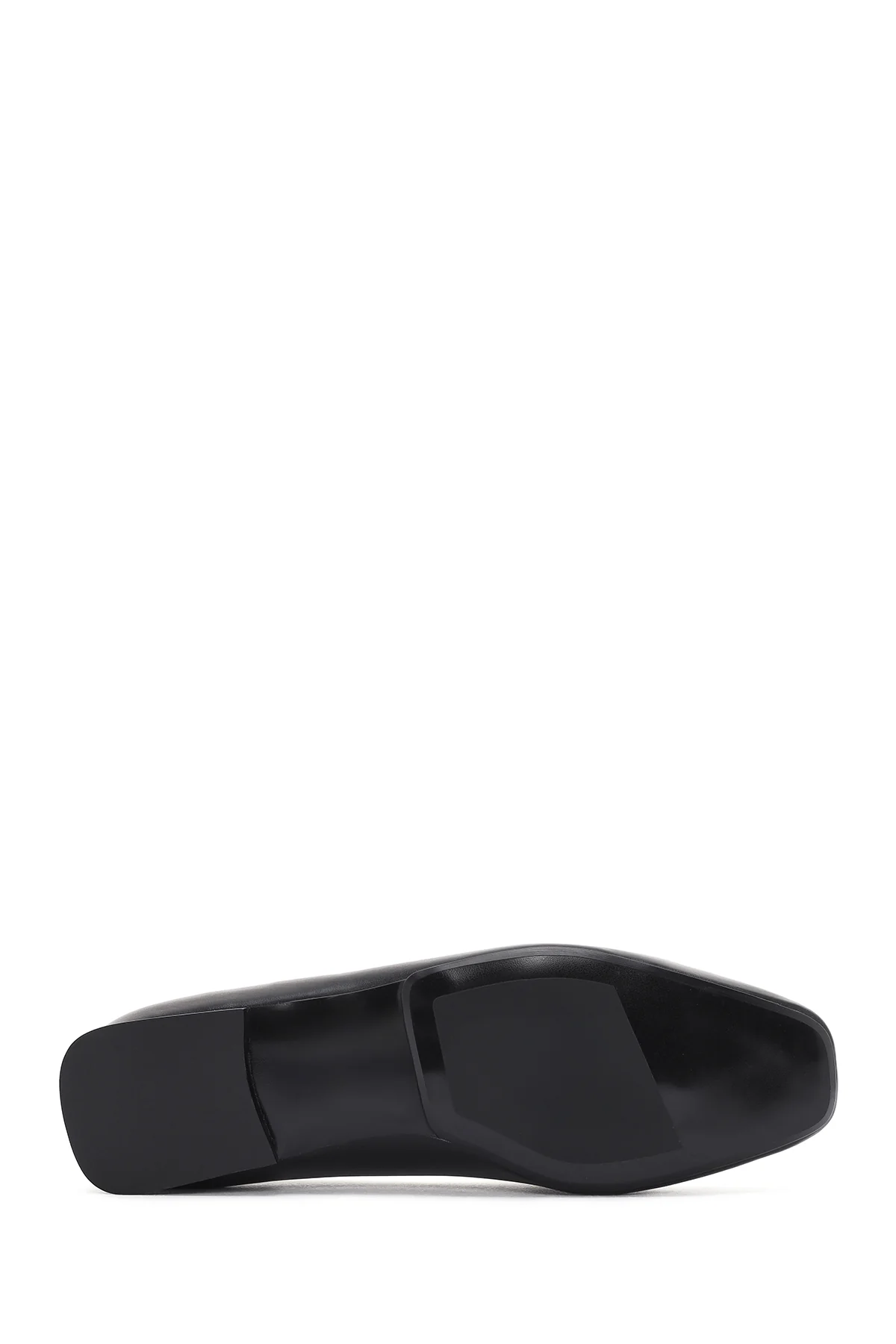 Kadın Siyah Maskülen Loafer - Image 4