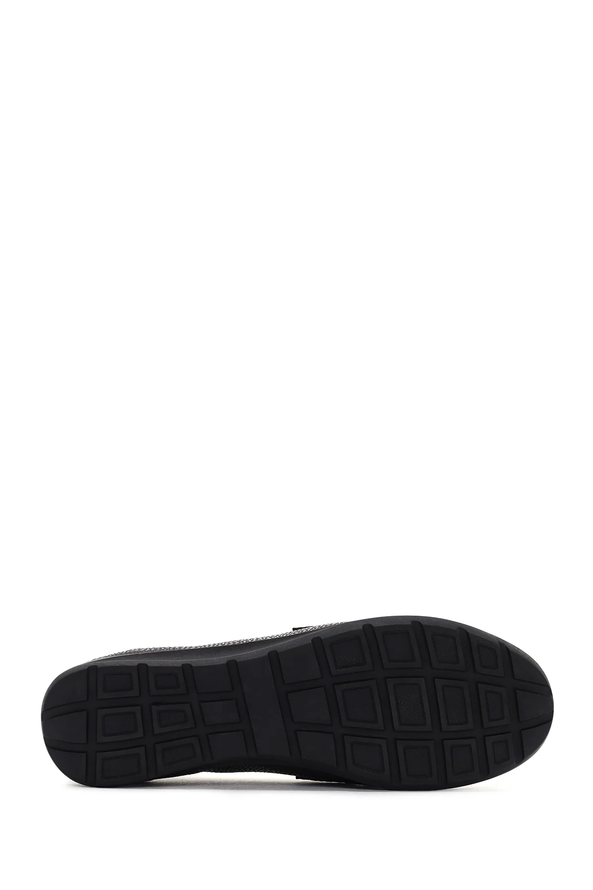 Kadın Siyah Maskülen Loafer - Image 4