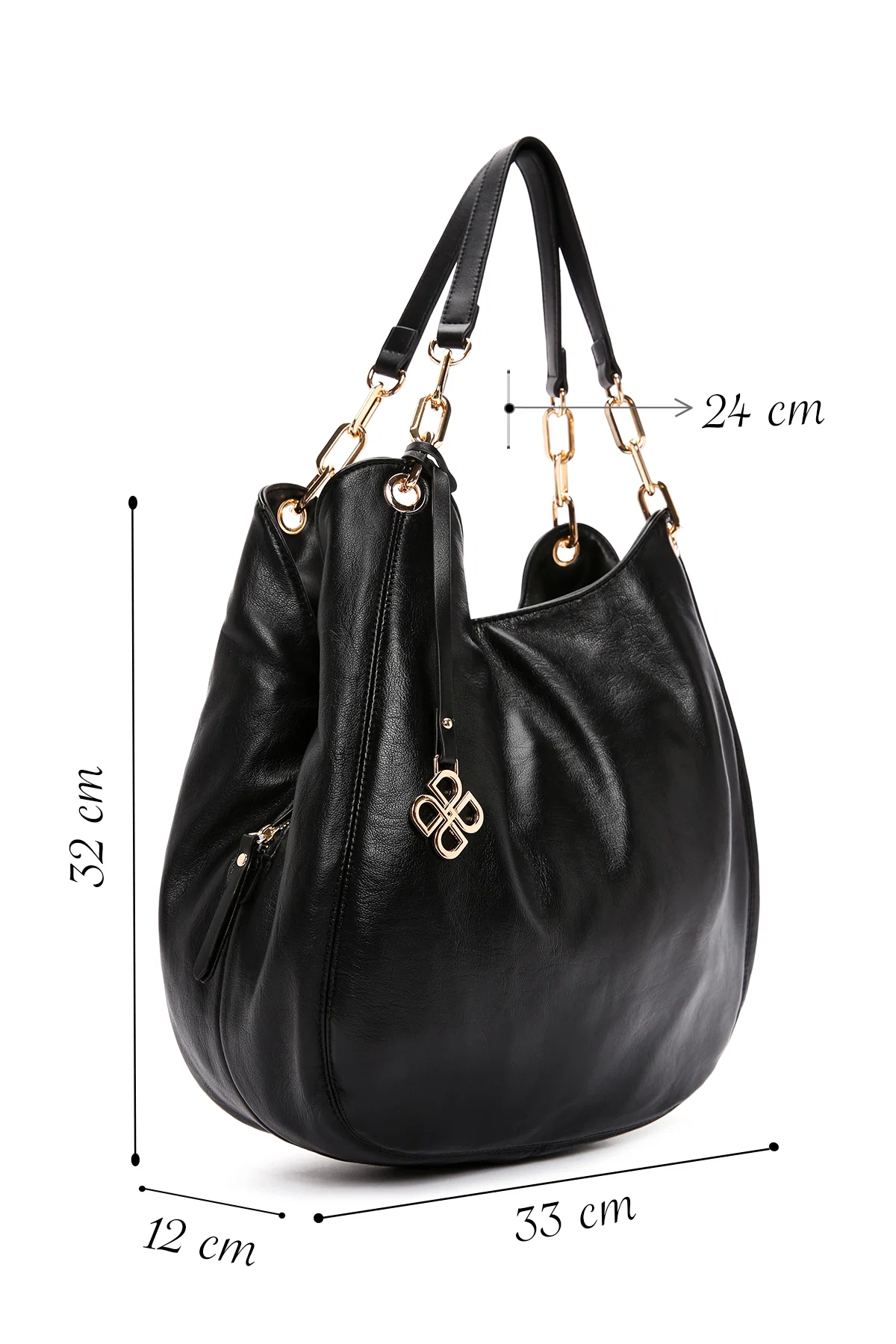 Kadın Siyah Omuz Çantası - Image 2