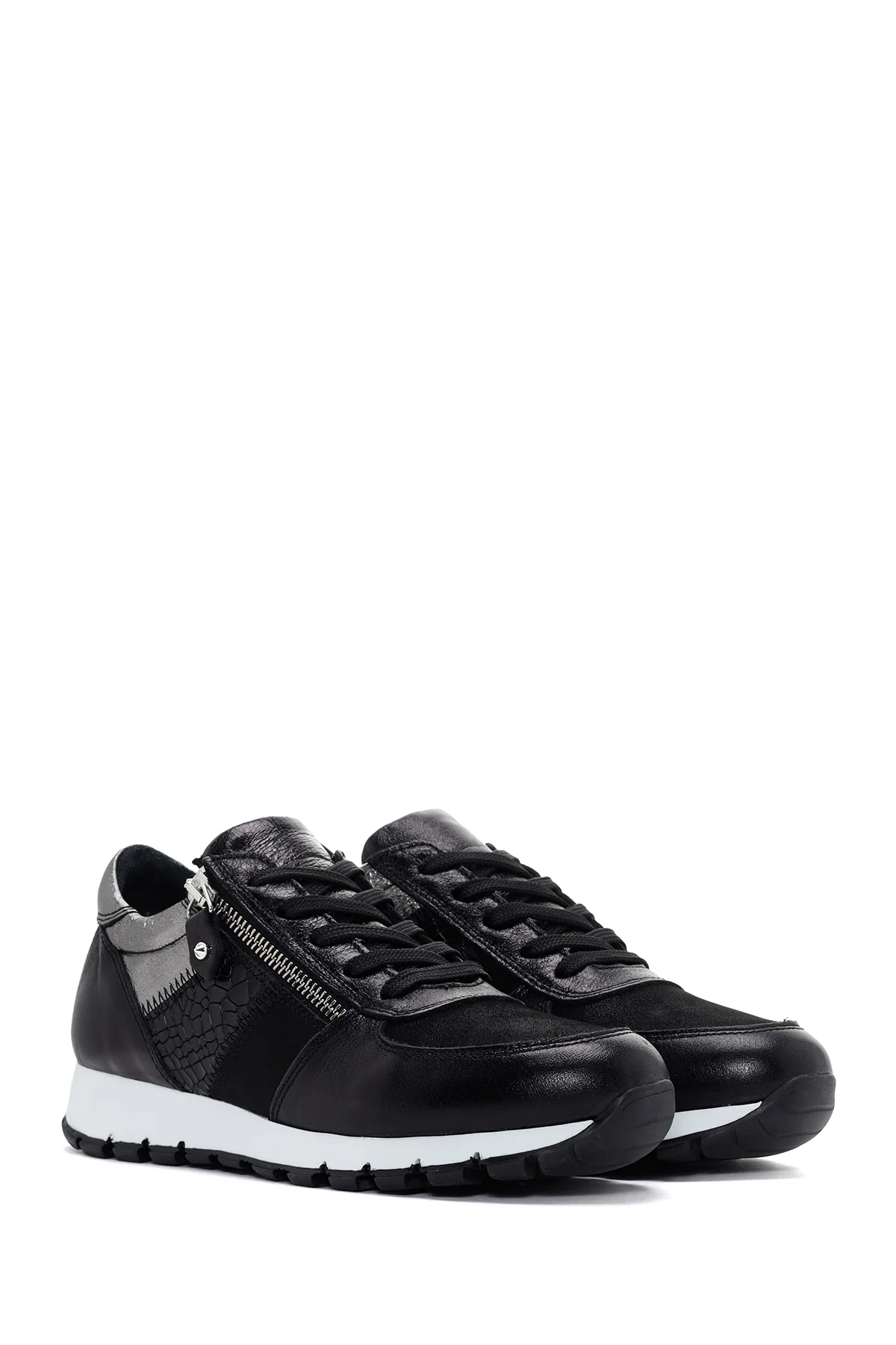 Kadın Siyah Sneaker - Image 3