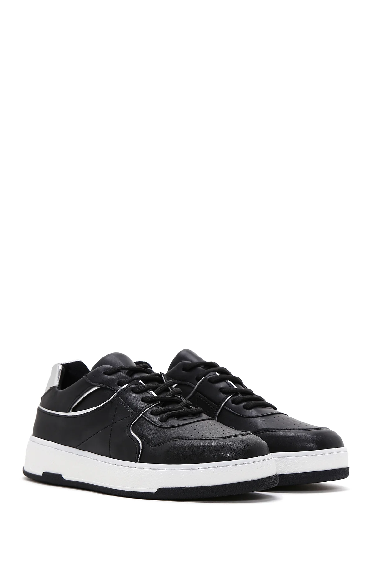 Kadın Siyah Sneaker - Image 3