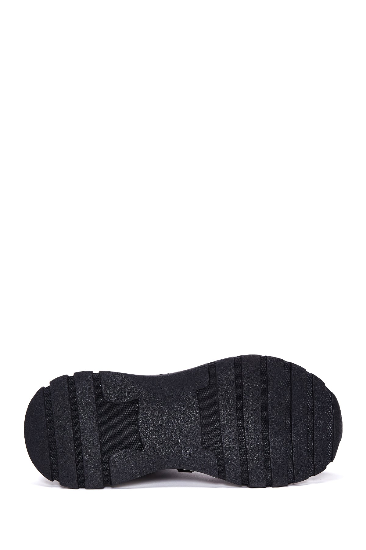 Kadın Siyah Taşlı Bilekli Sneaker - Image 4
