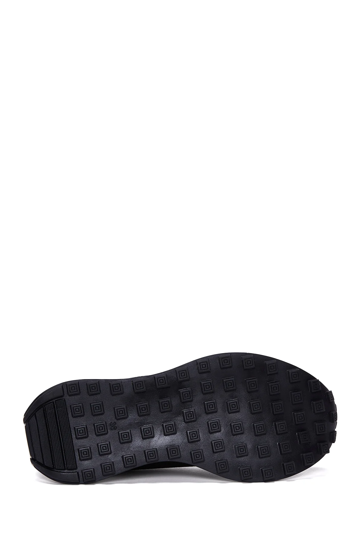 Kadın Siyah Taşlı Sneaker - Image 3