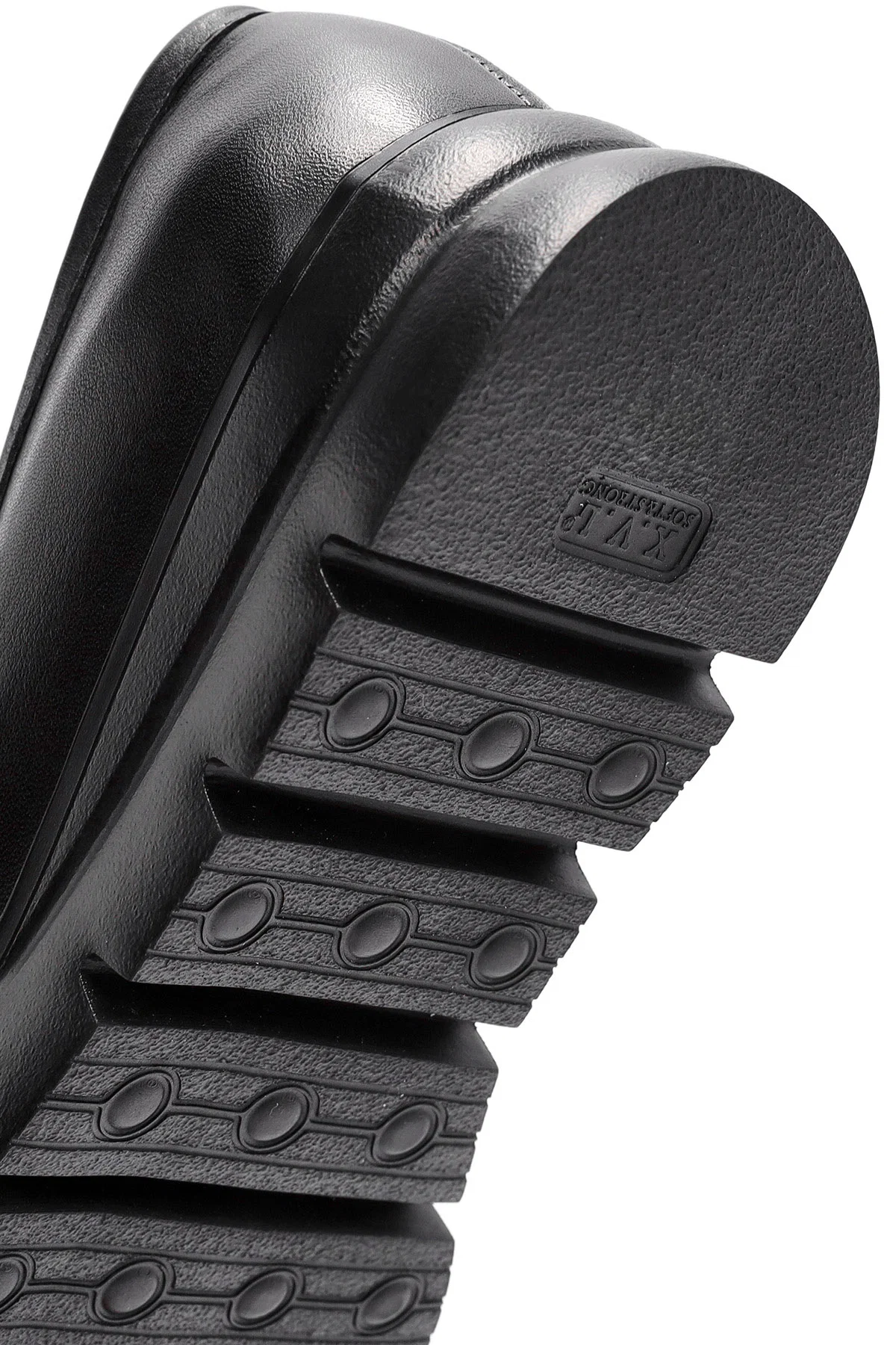 Kadın Siyah Toka Detaylı Deri Comfort Loafer - Image 8