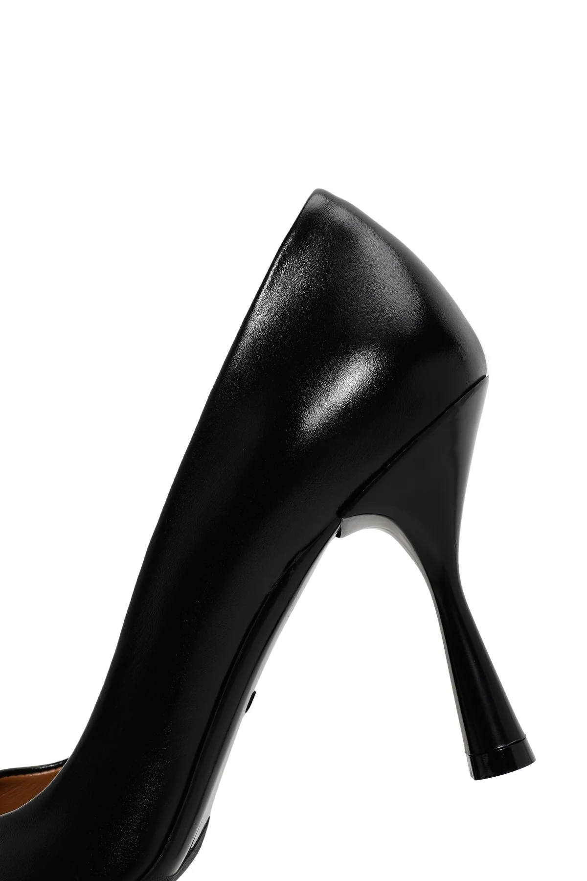 Kadın Siyah Toka Detaylı Topuklu Deri Stiletto - Image 9