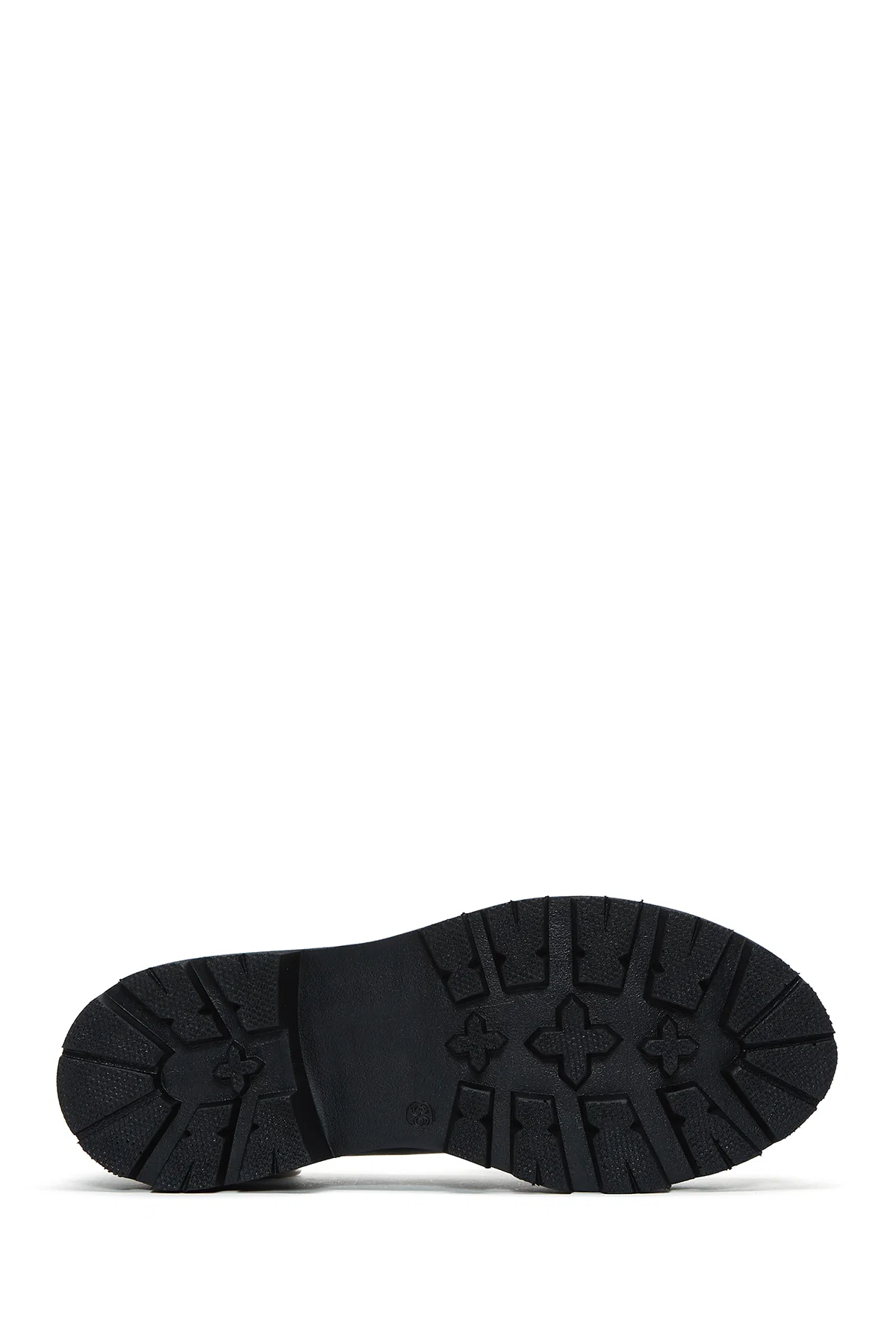 Kadın Siyah Tokalı Loafer - Image 3