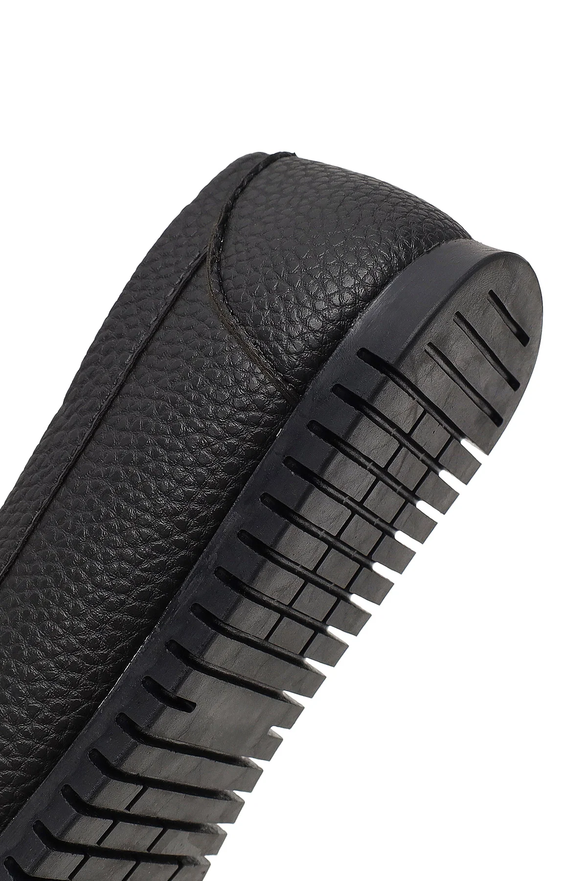 Kadın Siyah Tokalı Loafer - Image 8