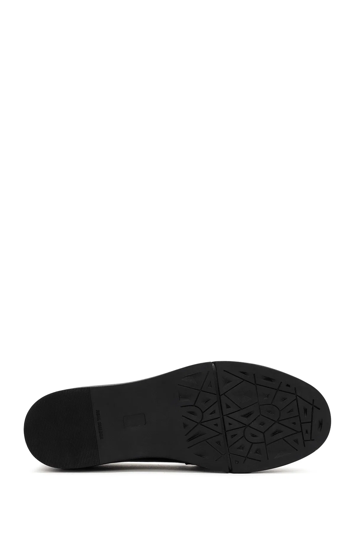 Kadın Siyah Tokalı Rugan Deri Comfort Loafer - Image 4