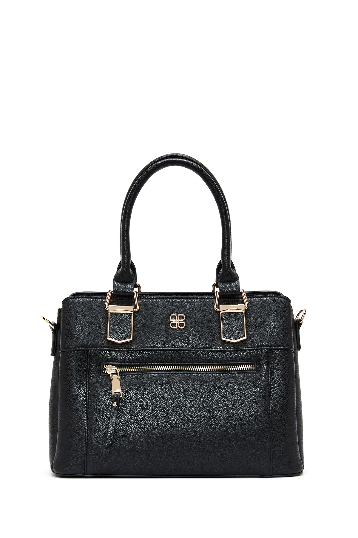 Kadın Siyah Uzun Askılı Klasik Kol Çantası - Image 3