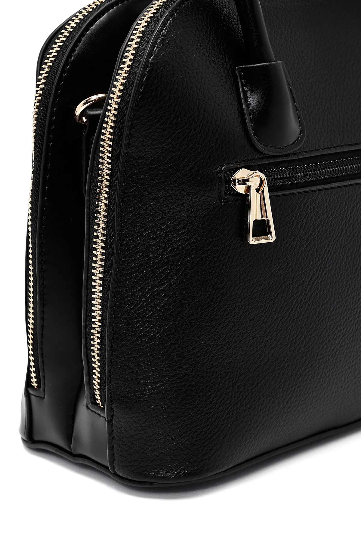 Kadın Siyah Uzun Askılı Klasik Kol Çantası - Image 12