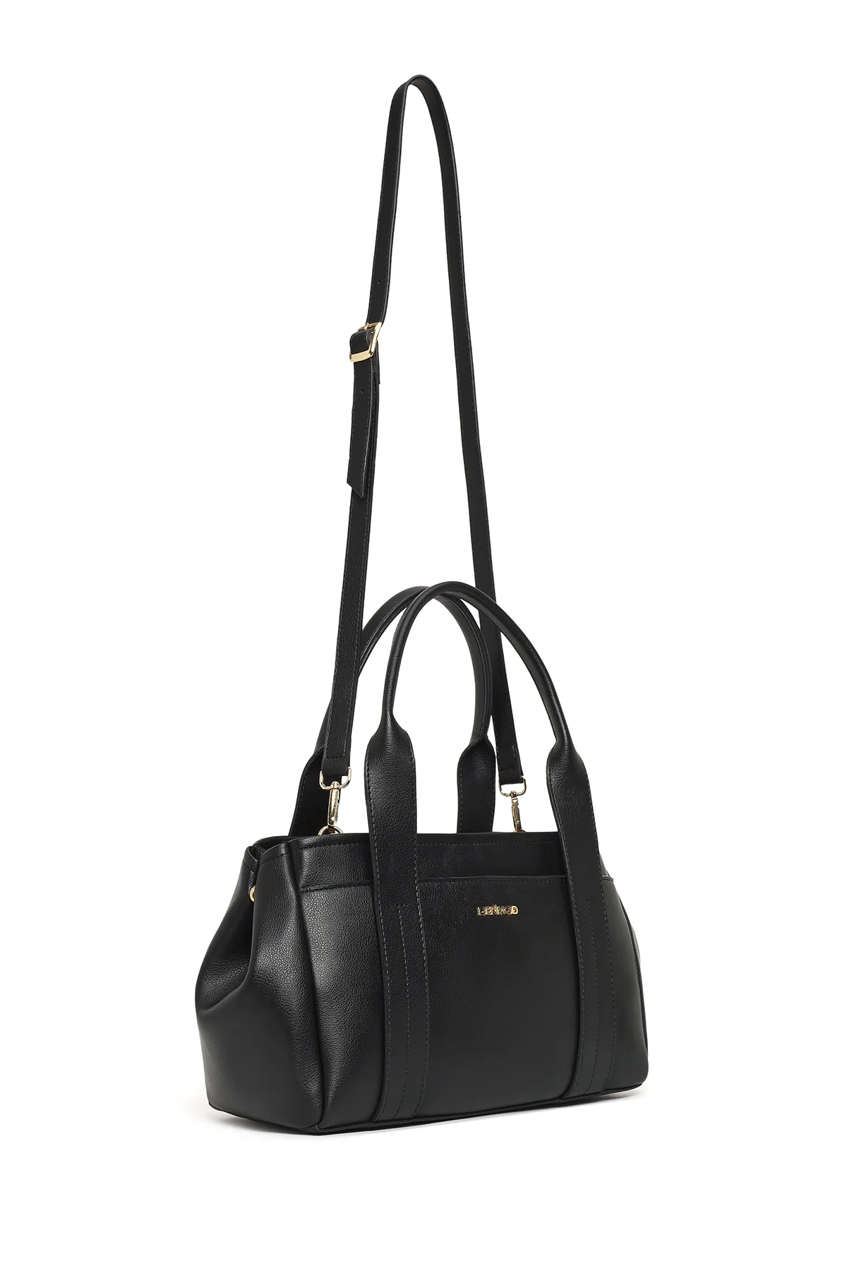 Kadın Siyah Uzun Askılı Omuz Çantası - Image 7