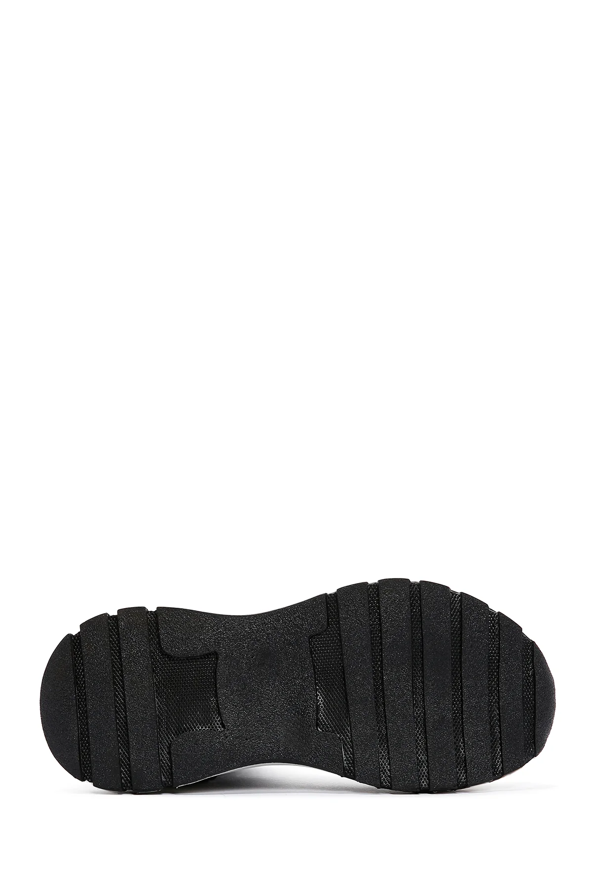 Kadın Siyah Zincir Aksesuarlı Bilekli Sneaker Bot - Image 4