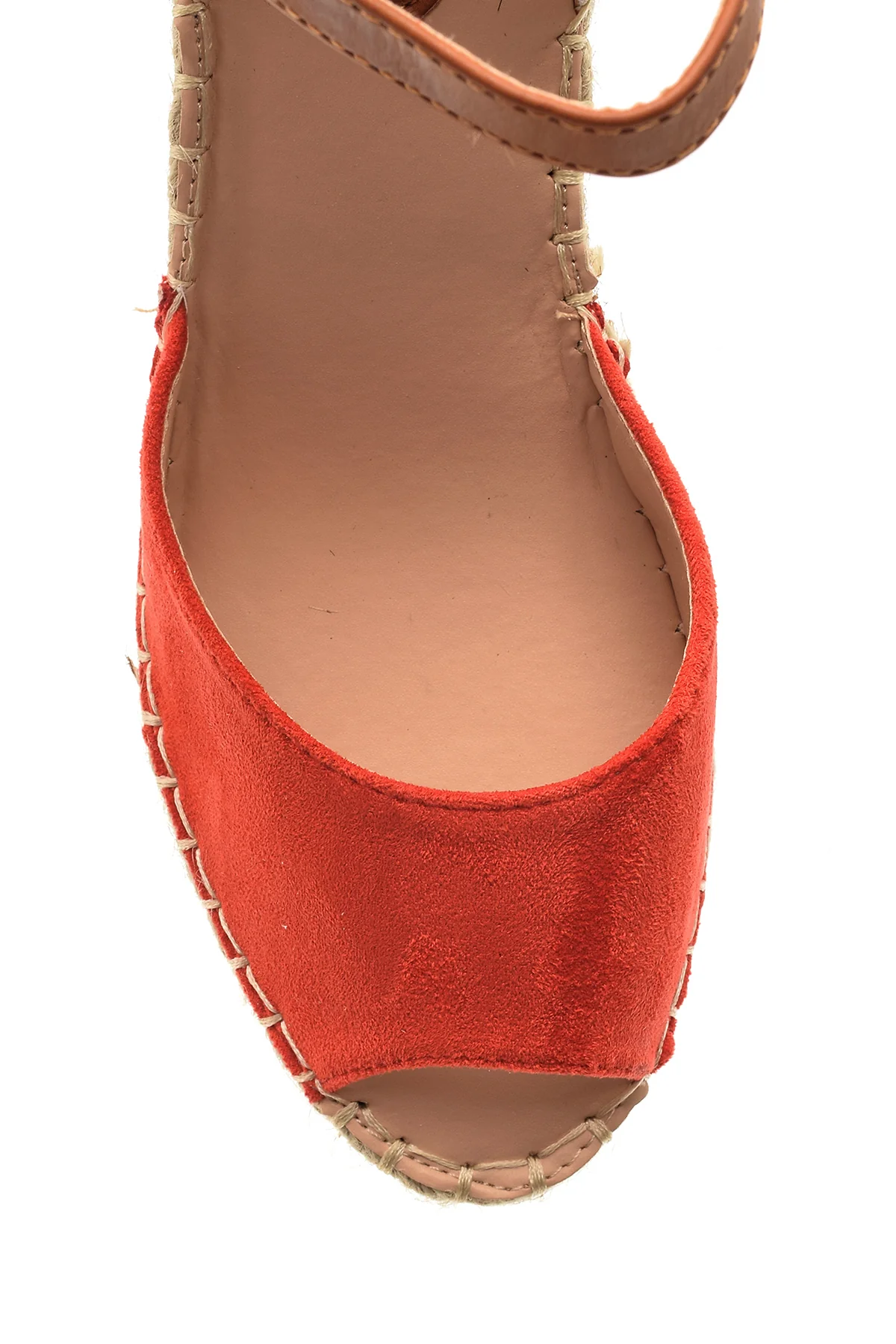 Kadın Süet Dolgu Topuklu Espadril Ayakkabı - Image 6