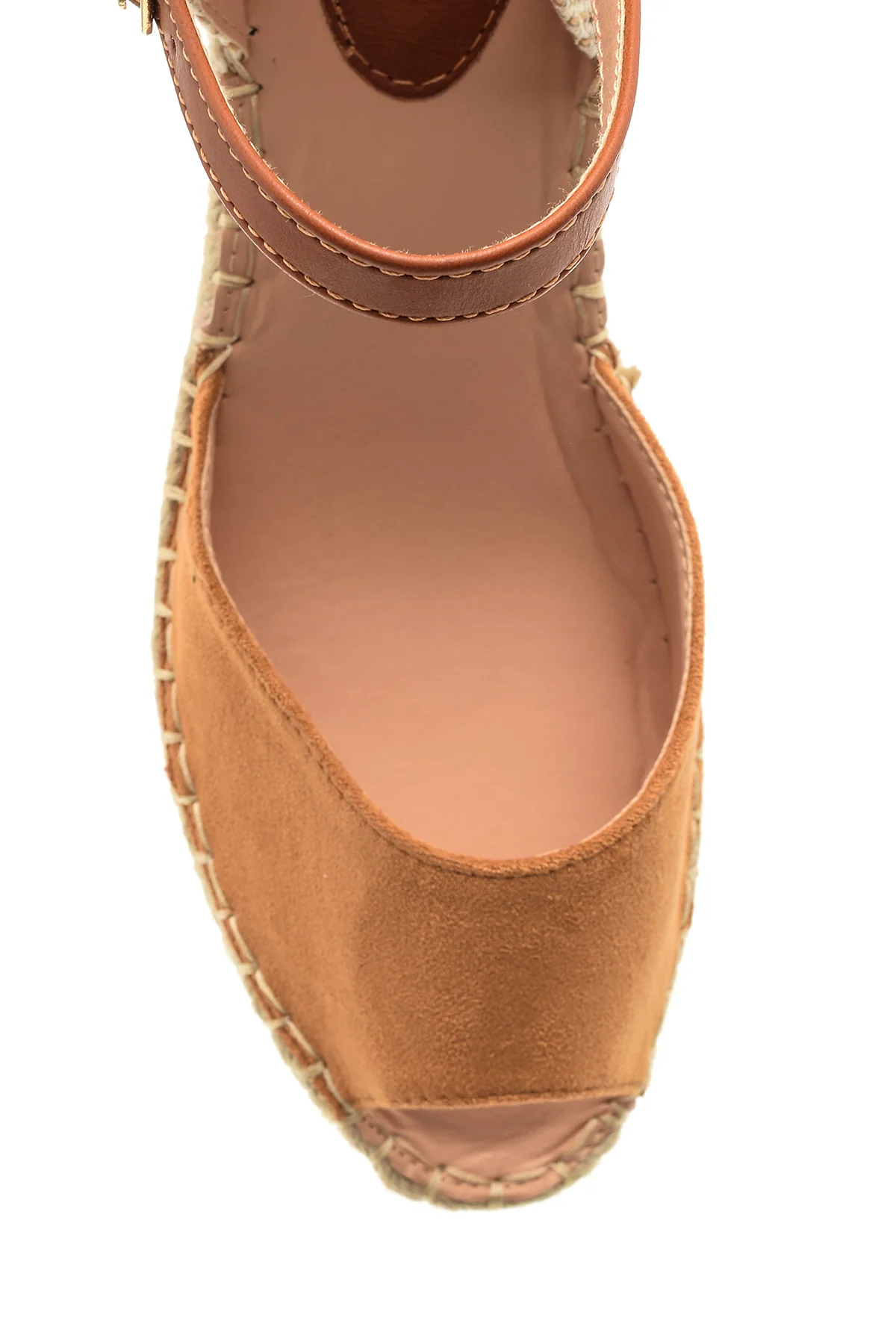 Kadın Süet Dolgu Topuklu Espadril Ayakkabı - Image 6