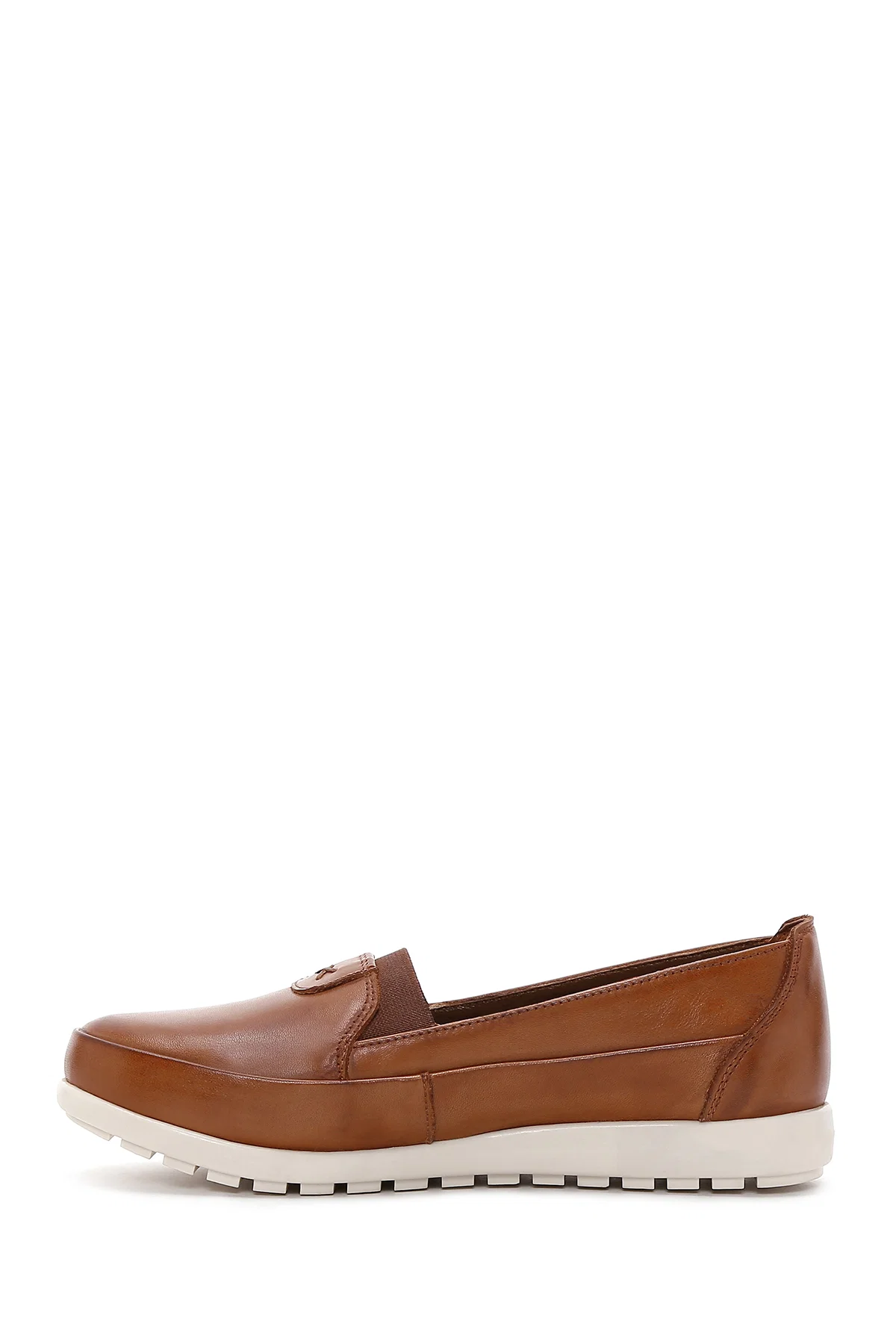 Kadın Taba Deri Comfort Loafer - Image 2