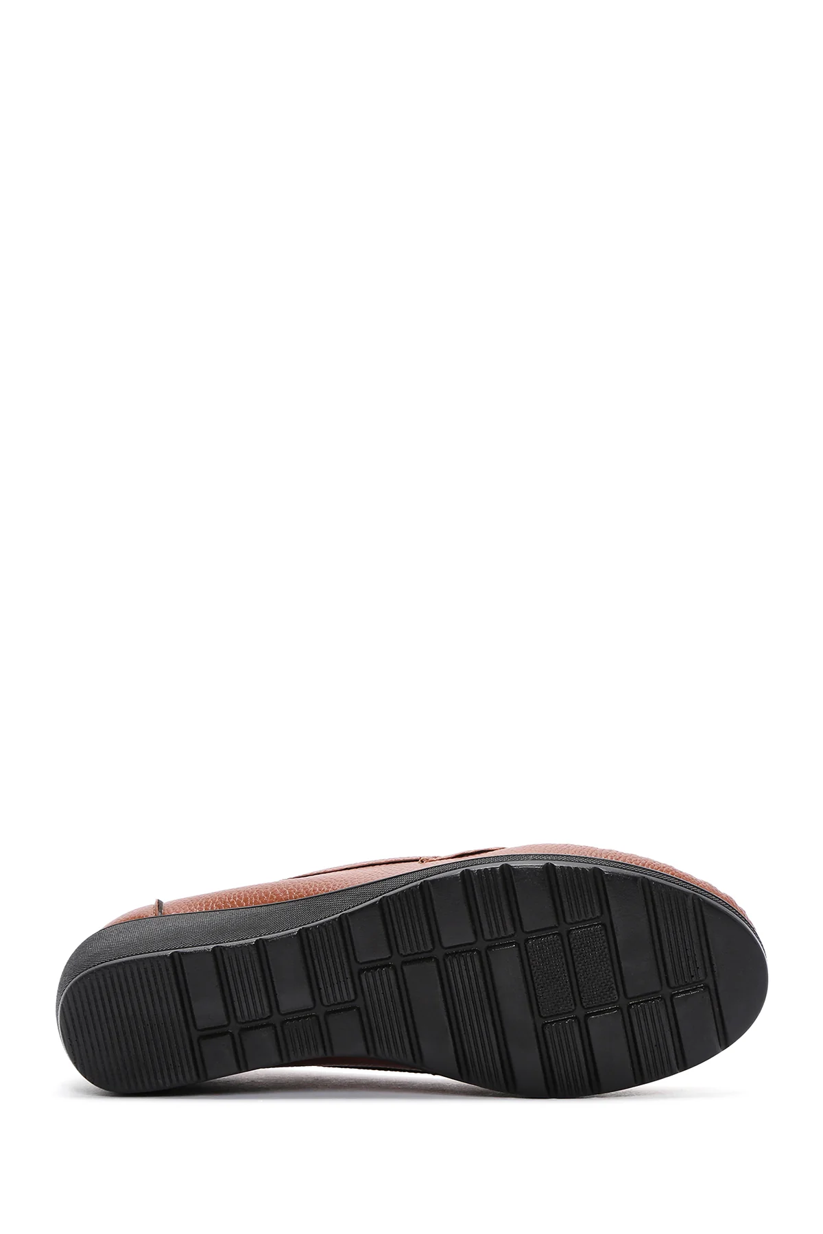 Kadın Taba Dolgu Topuk Loafer - Image 4