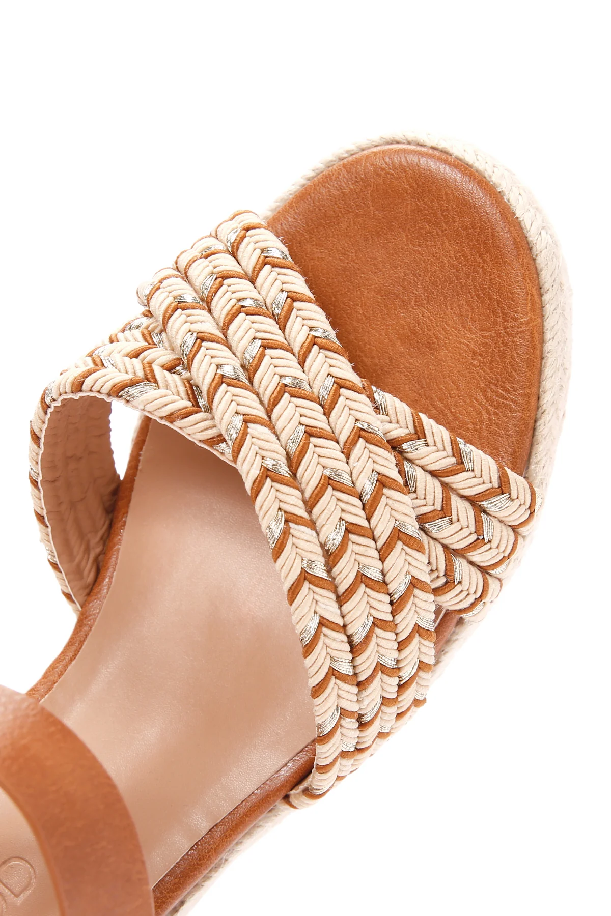Kadın Taba Dolgu Topuklu Espadril - Image 10