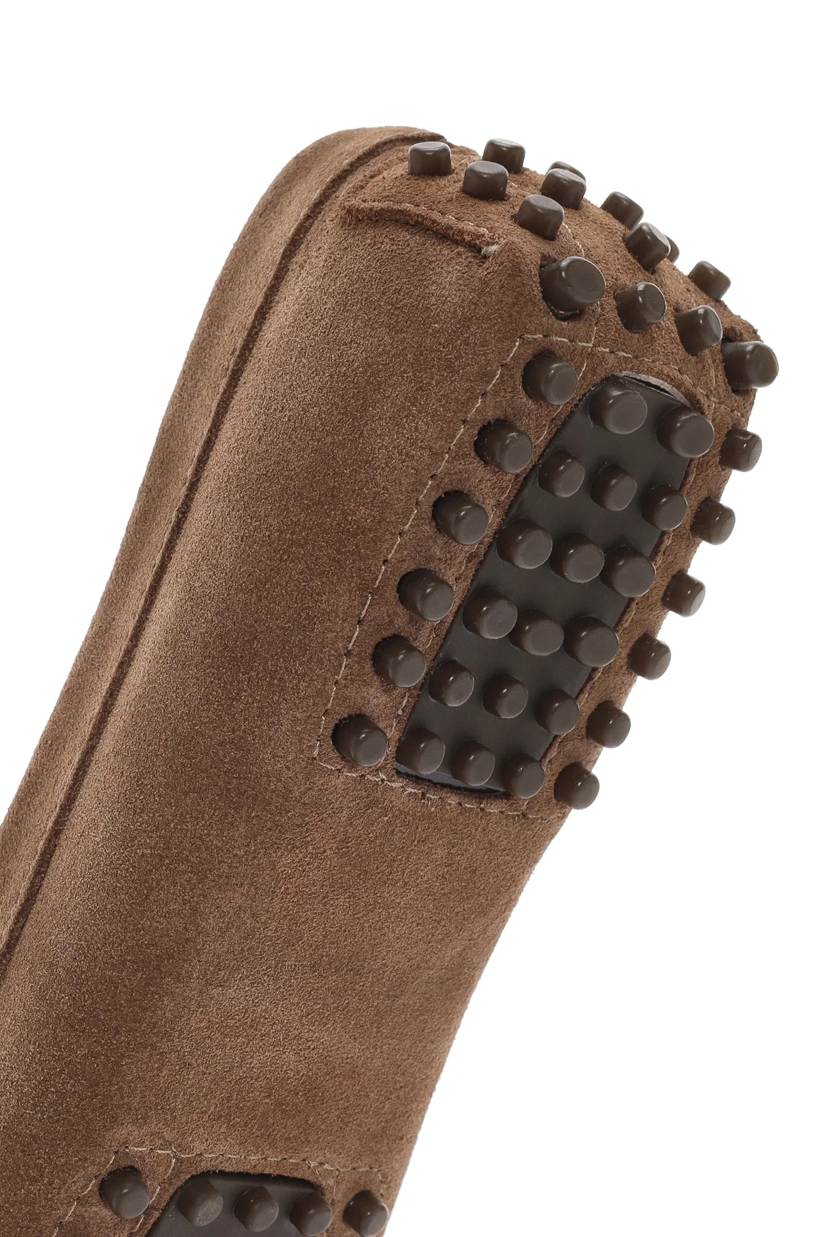 Kadın Taba Püsküllü Süet Deri Loafer - Image 8