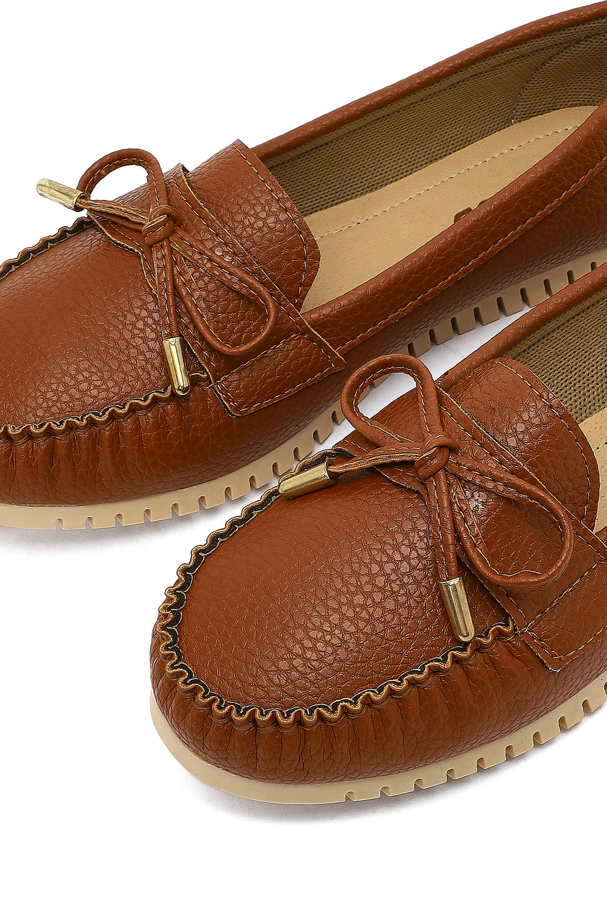 Kadın Taba Tokalı Loafer - Image 11