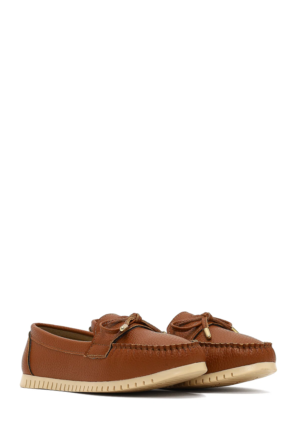 Kadın Taba Tokalı Loafer - Image 3