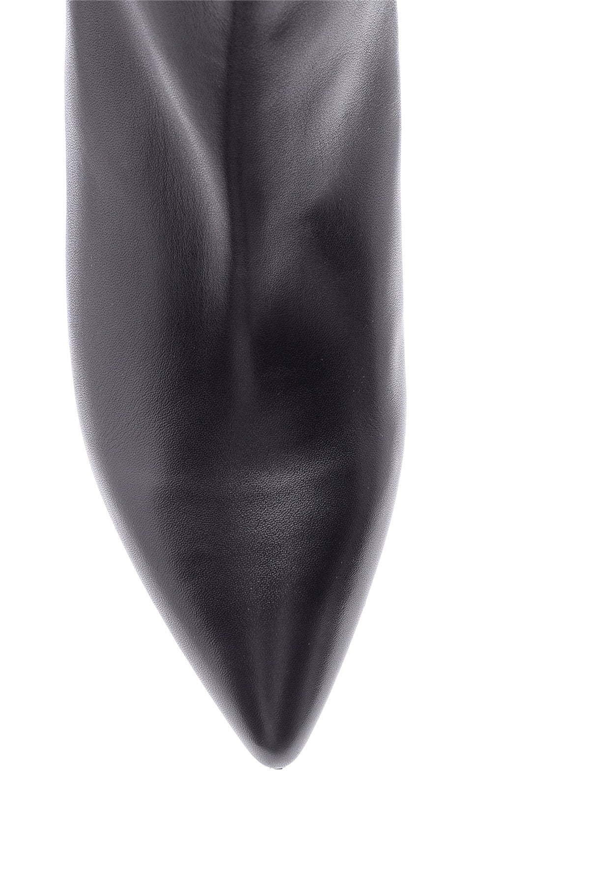 Kadın Topuklu Deri Bot - Image 5